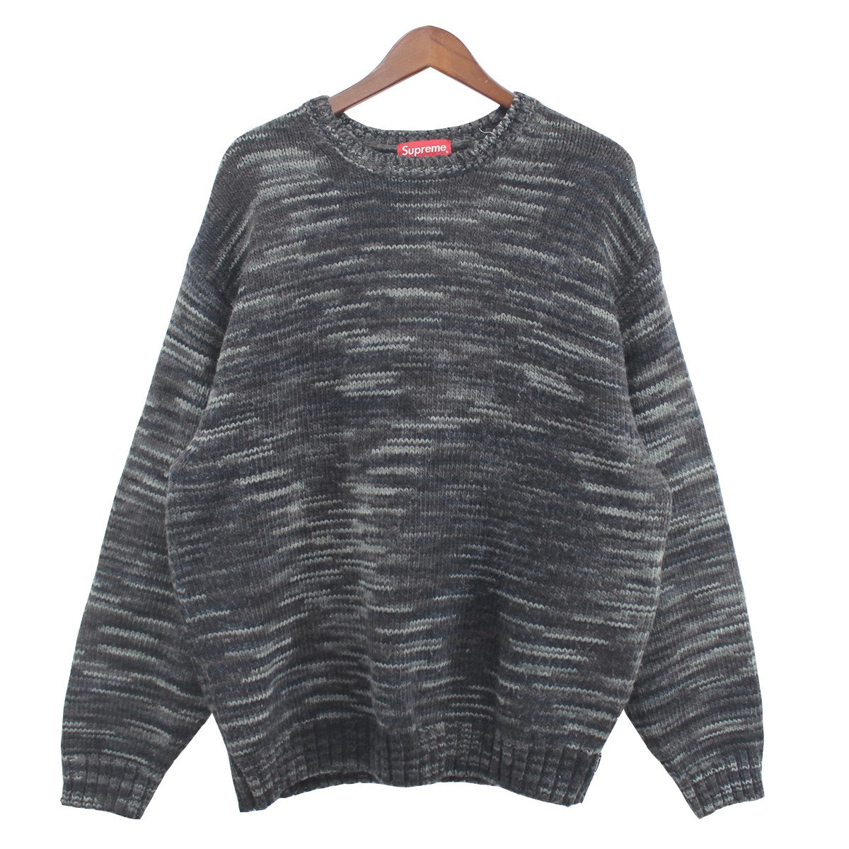 SUPREME(シュプリーム) 20AW Static Sweater ロゴ スタティック セーター ニット ブラック サイズ  14｜【公式】カインドオルオンライン ブランド古着・中古通販【kindal】