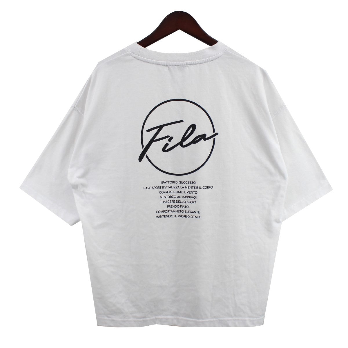 FILA(フィラ) ロゴ Tシャツ ホワイト サイズ 14｜【公式】カインドオル