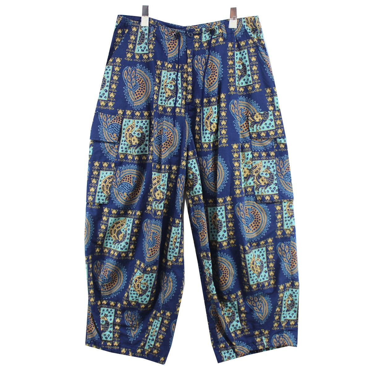 Needles(ニードルス) 22SS H．D． Pant - Cotton Cloth ／ Batik Pt． ヒザデルパンツ KP177 ネイビー  サイズ L｜【公式】カインドオルオンライン ブランド古着・中古通販【kindal】