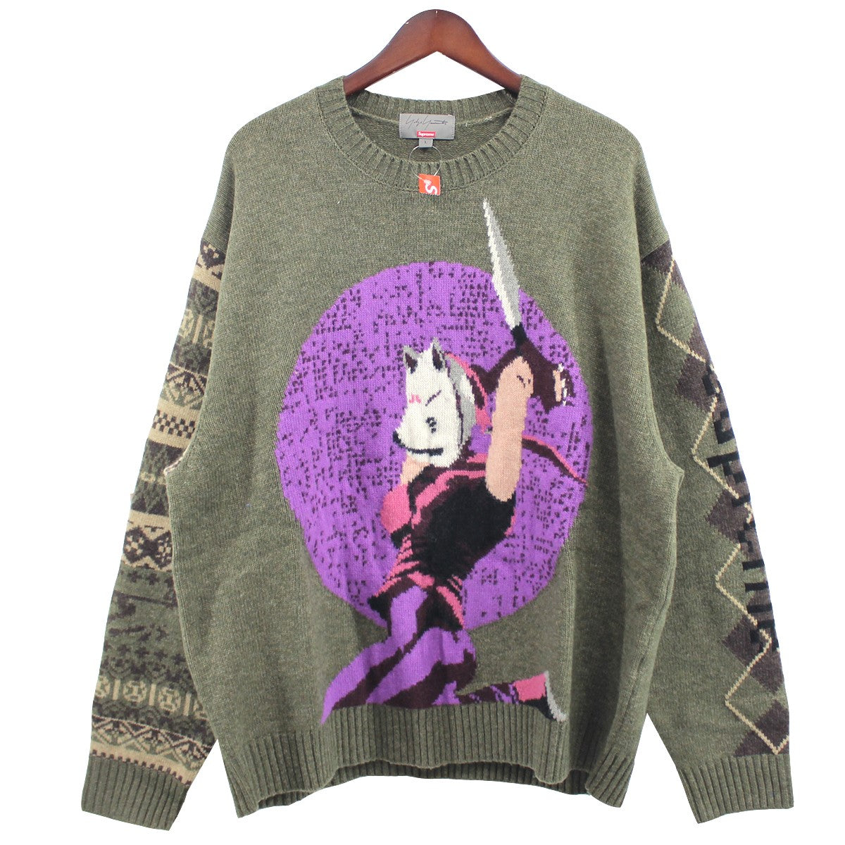 Supreme × Yohji Yamamoto 22AW TEKKEN Sweater 鉄拳 最高 テッケン ...