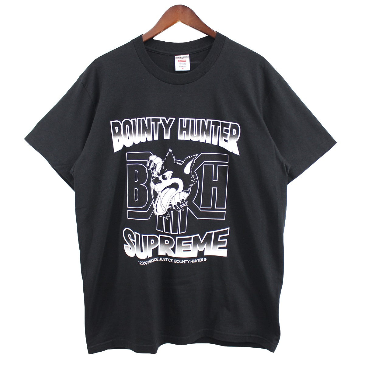 SUPREME Bounty Hunter(シュプリーム バウンティハンター) 23AW Wolf Tee コラボ ロゴ ウルフ Tシャツ ブラック  サイズ 13｜【公式】カインドオルオンライン ブランド古着・中古通販【kindal】