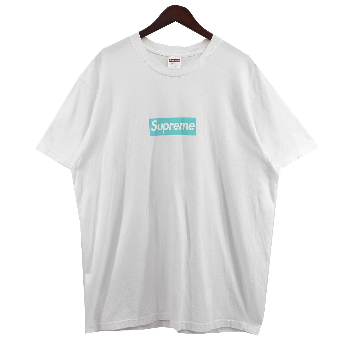 Supreme × TIFFANY＆Co． 21AW Box Logo Tee コラボ ボックスロゴ T 