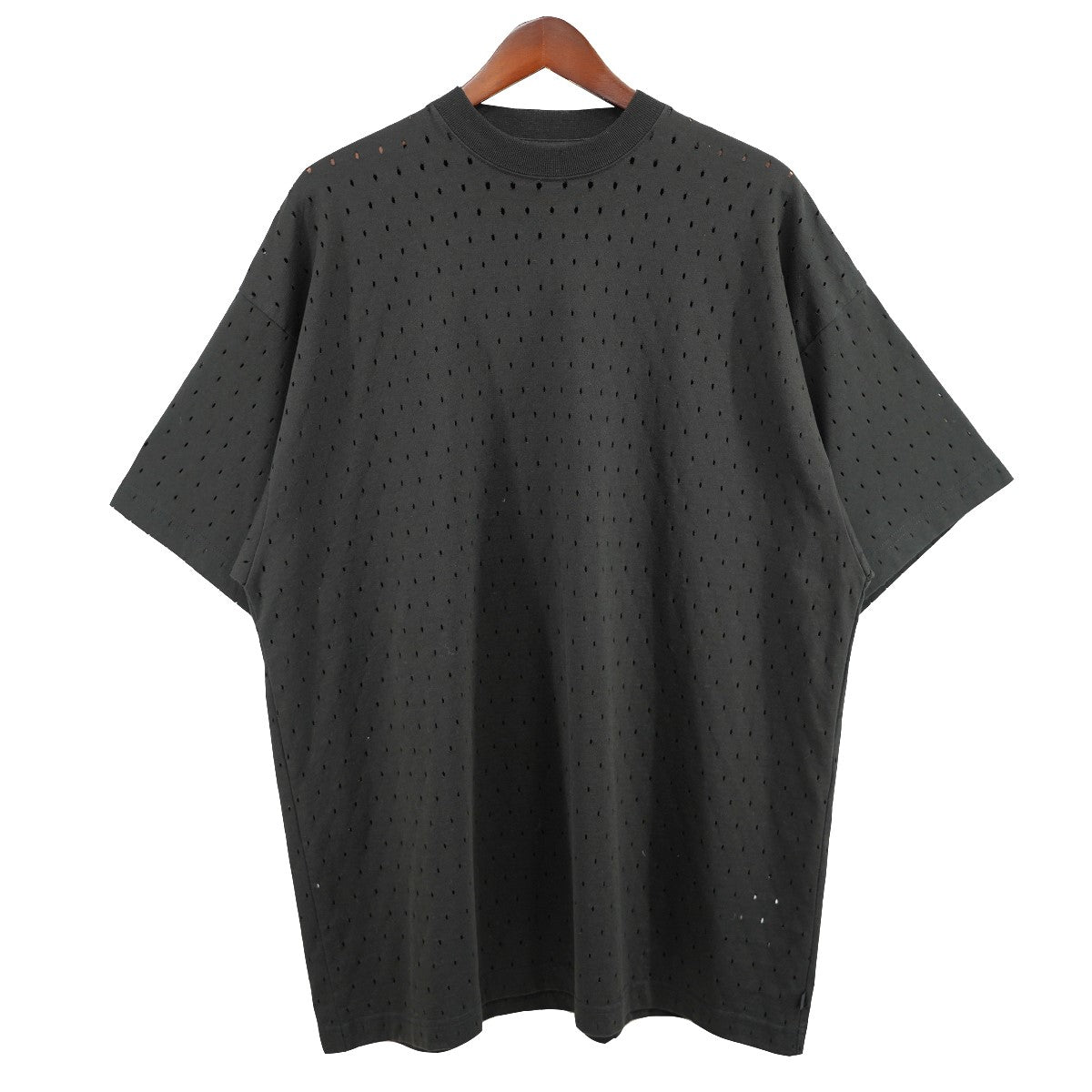 BALENCIAGA(バレンシアガ) 22AW 694576 TMVD4 メッシュ オーバーサイズ Tシャツ 694576 TMVD4 ブラック サイズ  16｜【公式】カインドオルオンライン ブランド古着・中古通販【kindal】