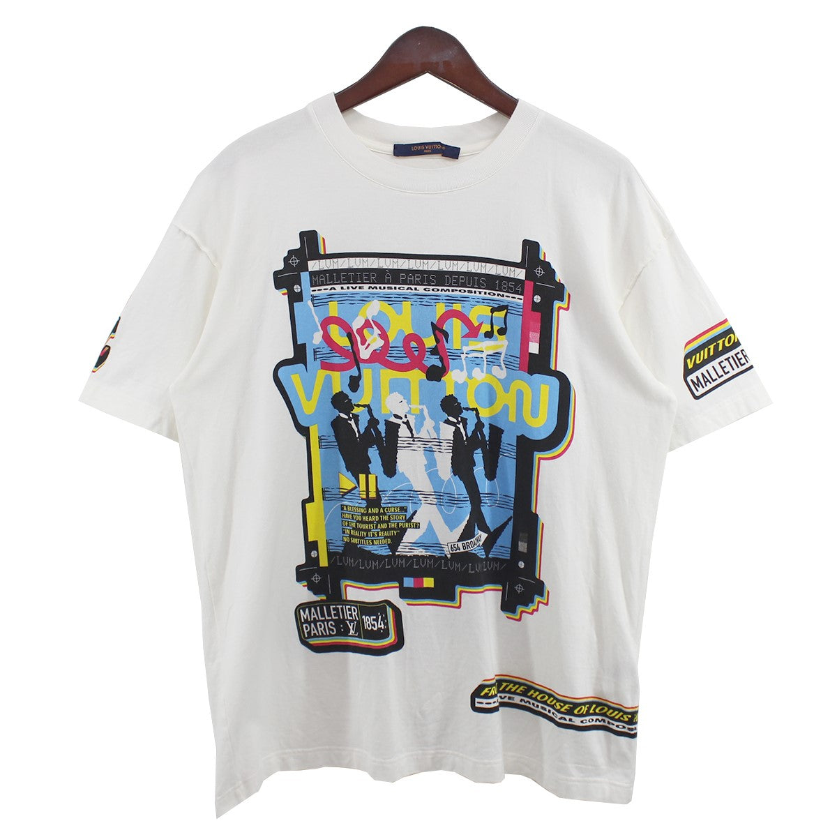 LOUIS VUITTON(ルイヴィトン) 23SS LVジャズフライヤーTシャツ ロゴ