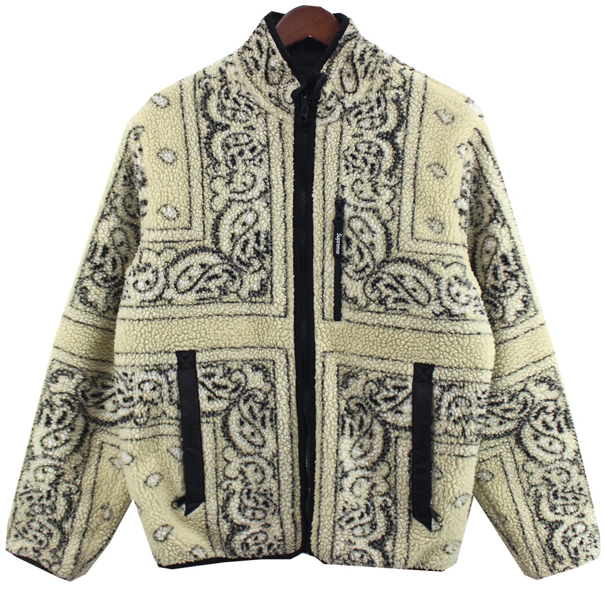 SUPREME(シュプリーム) 19AW Reversible Bandana Fleece Jacket 