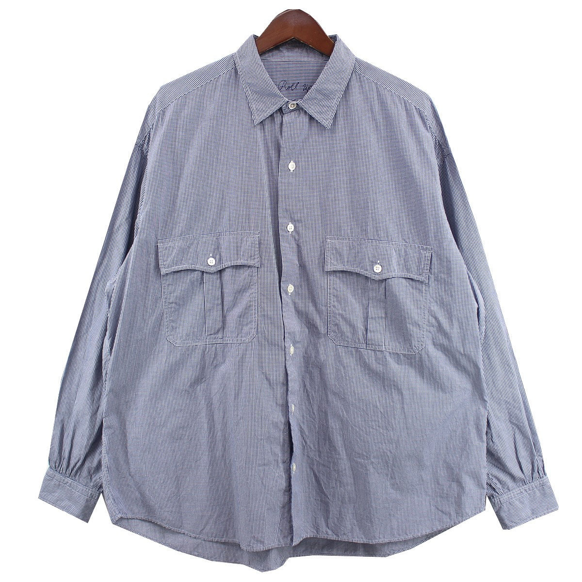 Porter Classic(ポータークラシック) ROLL UP NEW GINGHAM CHECK SHIRT 