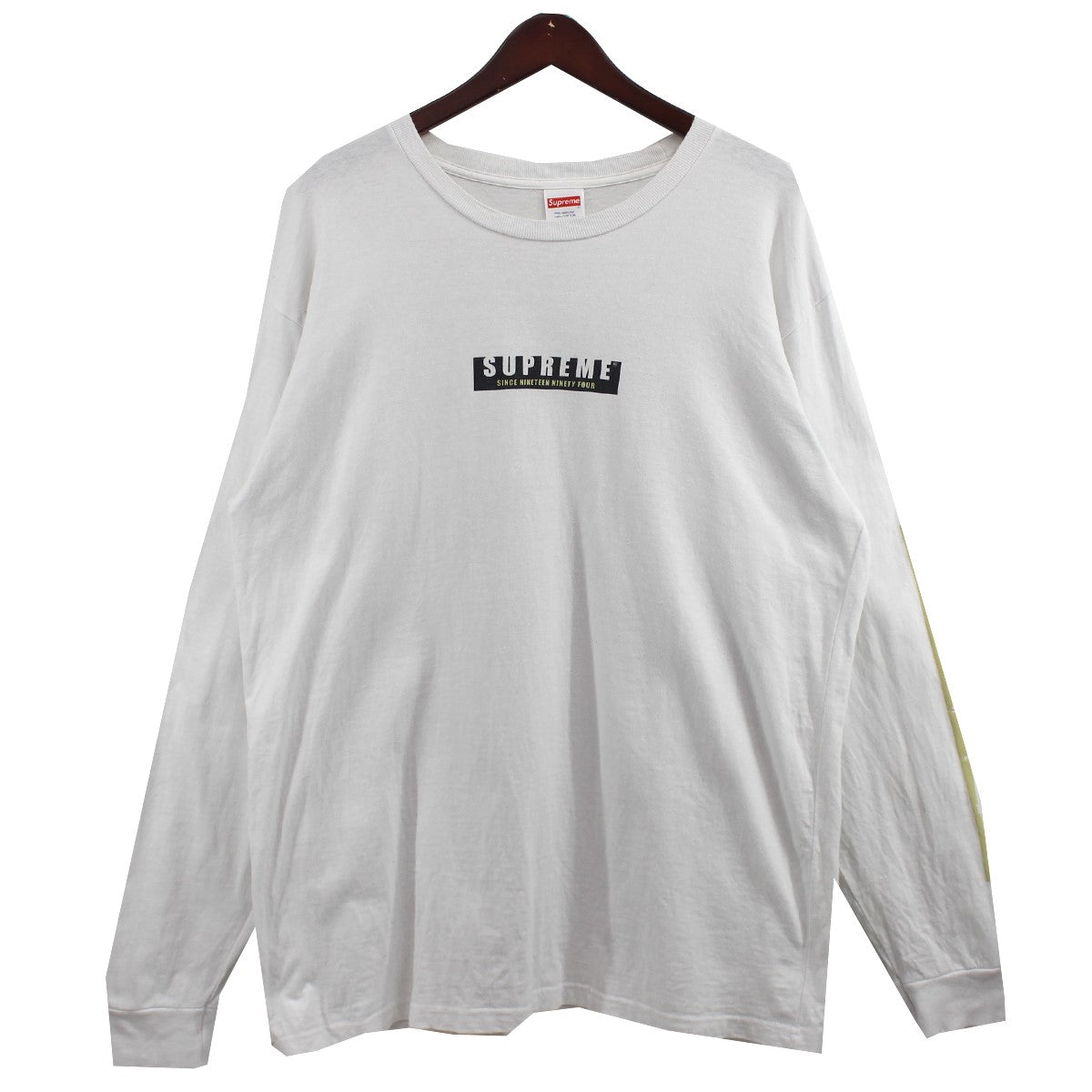 超特価特価Supreme 18AW 1994 L/S Tee ロンT XL 希少サイズ Tシャツ/カットソー(七分/長袖)
