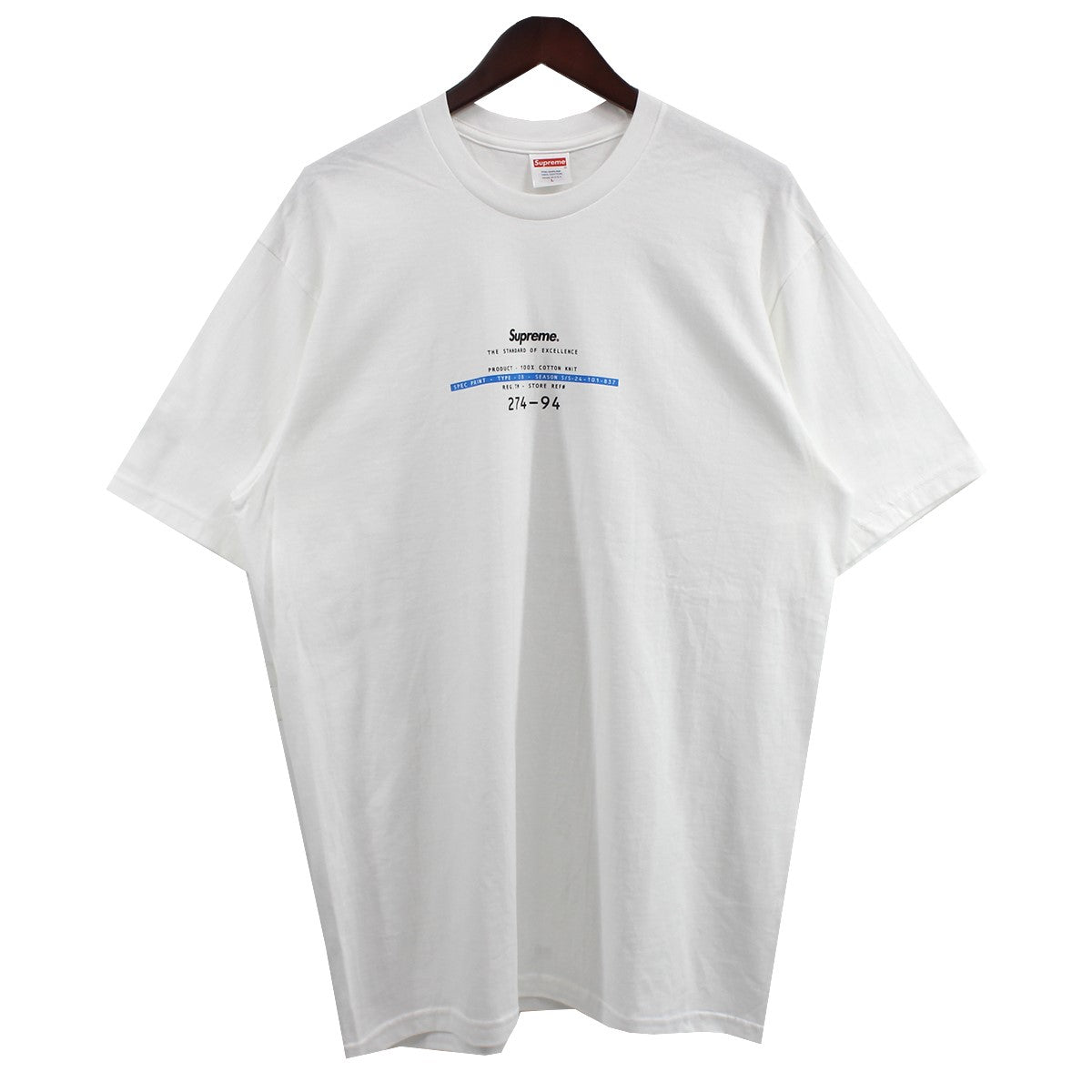 SUPREME(シュプリーム) 24SS Standard Tee スタンダード ロゴ Tシャツ 