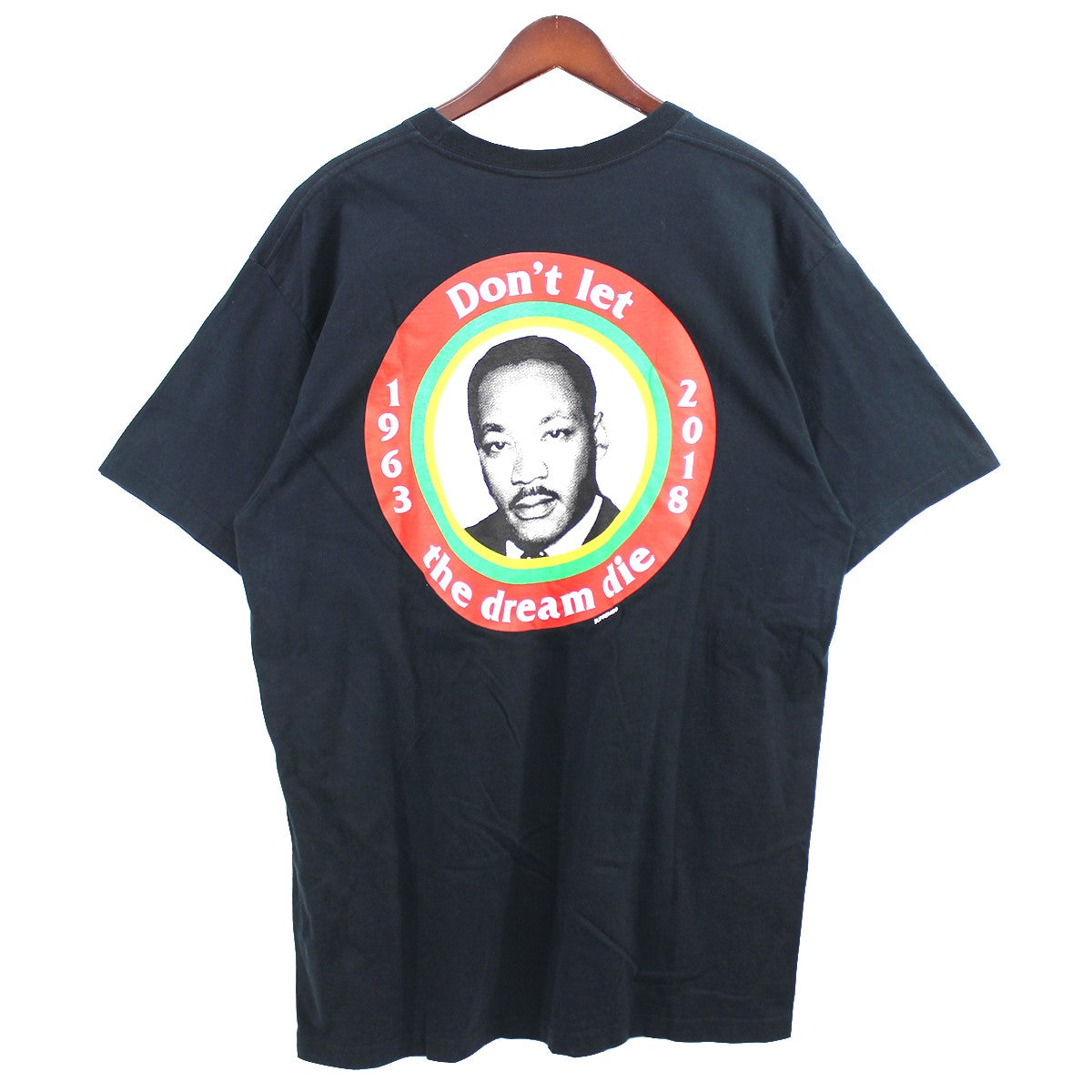 SUPREME(シュプリーム) 18SS MLK Dream Tee マーティン・ルーサー・キング・Ｊｒ．ドリーム Tシャツ ブラック サイズ  14｜【公式】カインドオルオンライン ブランド古着・中古通販【kindal】