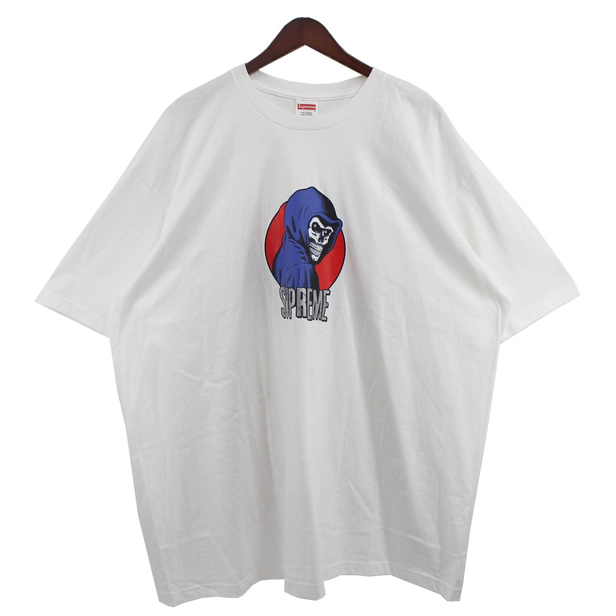 SUPREME(シュプリーム) 23SS Reaper Tee リーパー ロゴ スカル Tシャツ ホワイト サイズ  14｜【公式】カインドオルオンライン ブランド古着・中古通販【kindal】