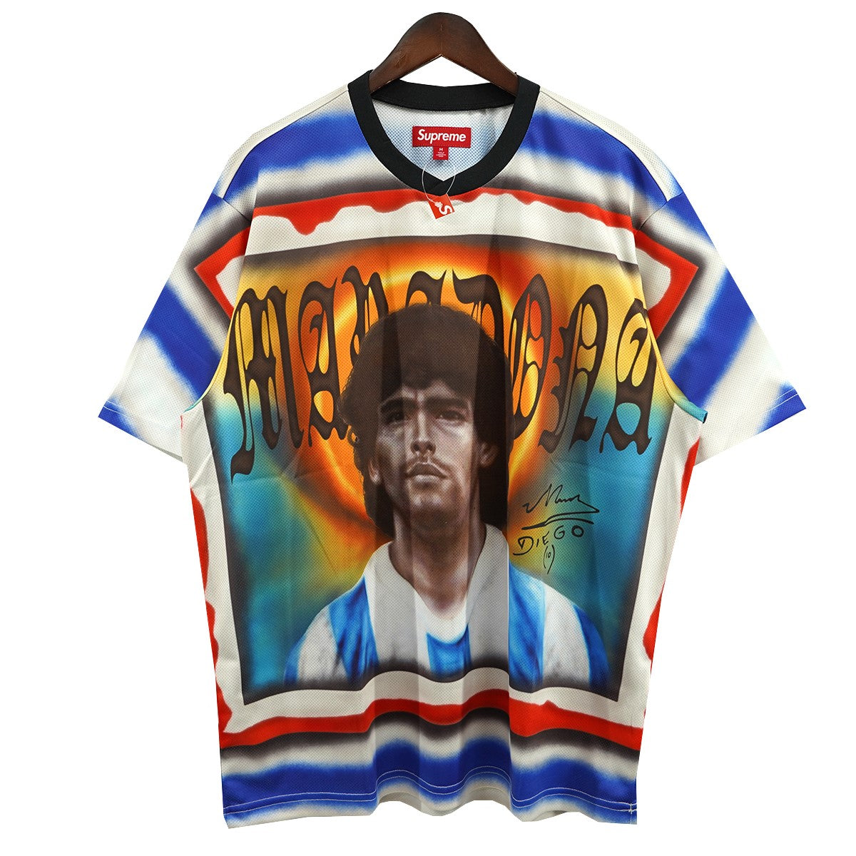 SUPREME(シュプリーム) 24SS Maradona Soccer Jersey Multicolor マラドーナ ジャージー マルチカラー  サイズ 15｜【公式】カインドオルオンライン ブランド古着・中古通販【kindal】