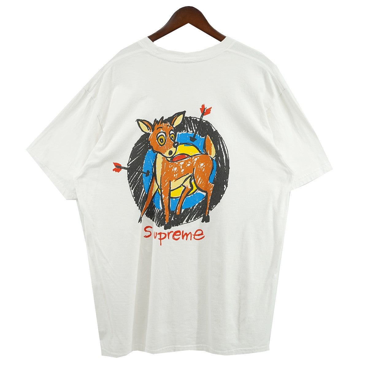 Supreme(シュプリーム) 22SS Deer Tee ディア シカ ロゴ Tシャツ ホワイト サイズ L｜【公式】カインドオルオンライン  ブランド古着・中古通販【kindal】