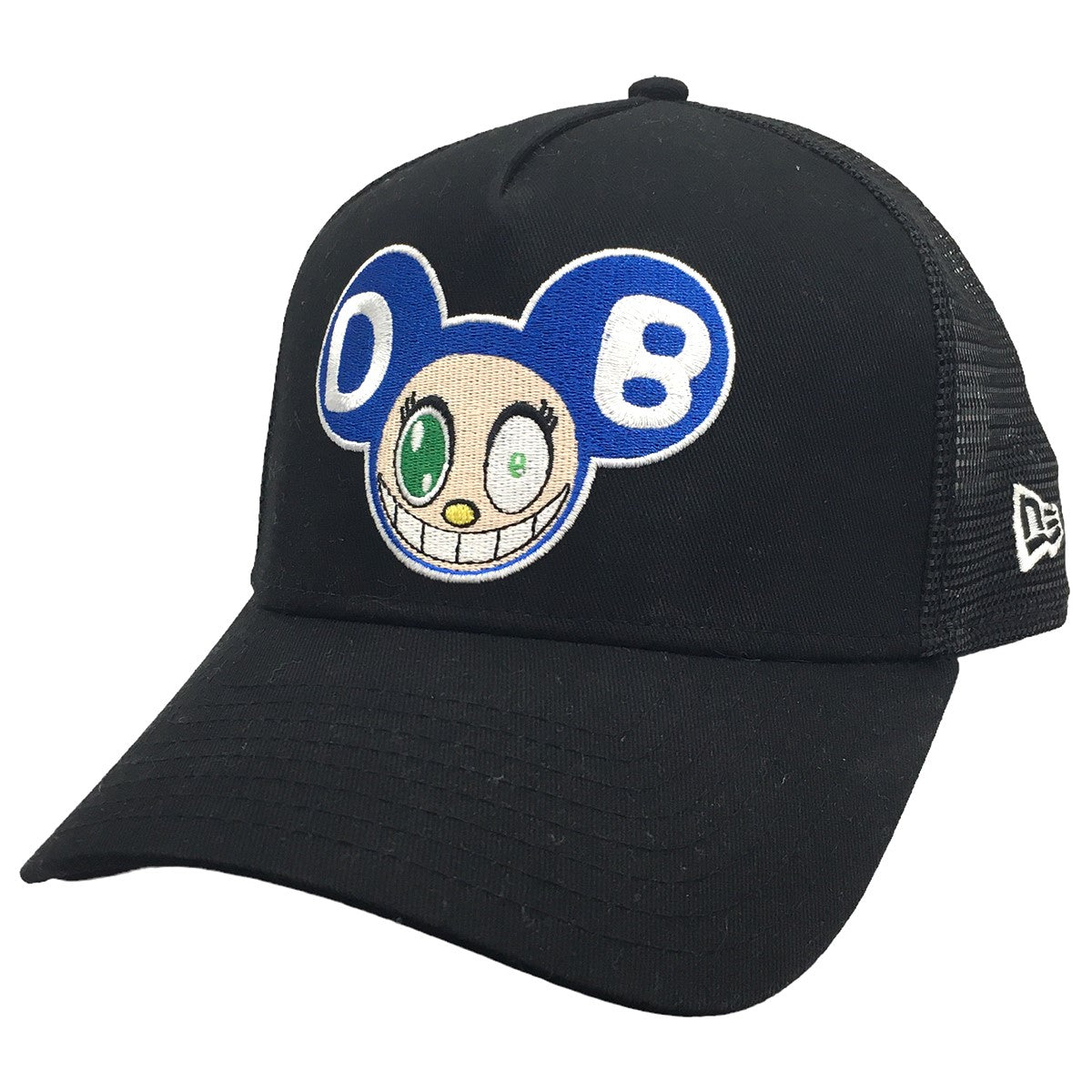 New Era×村上隆 Takashi Murakami 村上隆 メッシュ キャップTrucker ブラック サイズ  15｜【公式】カインドオルオンライン ブランド古着・中古通販【kindal】