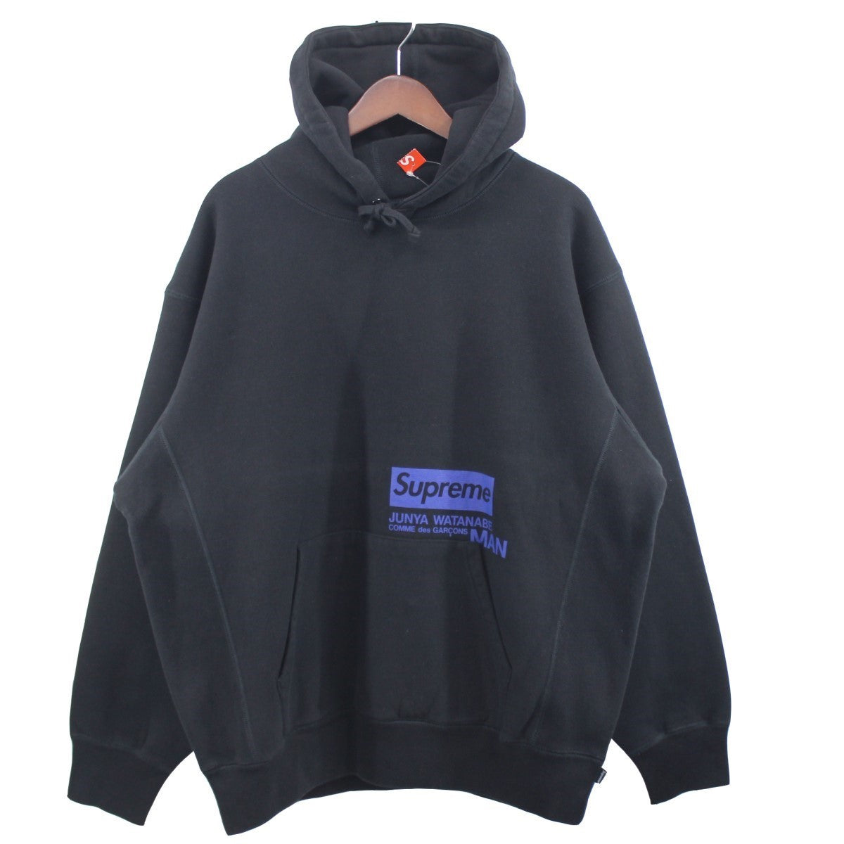 Supreme×JUNYA WATANABE COMME des GARCONS MAN 21AW Hooded Sweatshirt ロゴ コラボ  パーカー ブラック サイズ M｜【公式】カインドオルオンライン ブランド古着・中古通販【kindal】