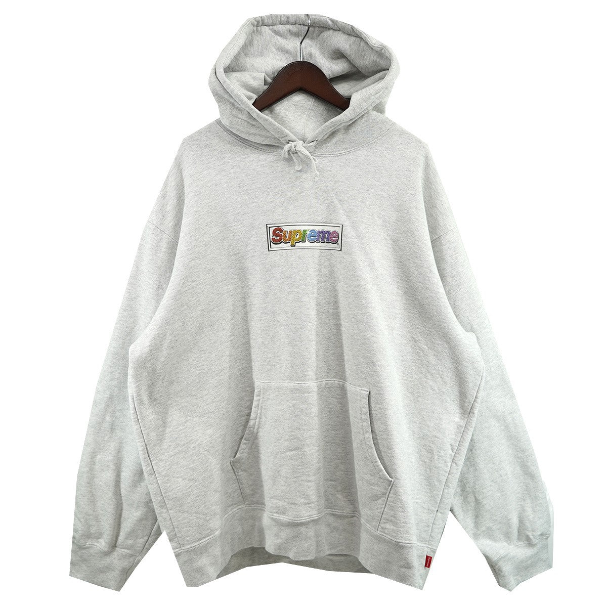 Supreme(シュプリーム) 22SS Bling Box Logo Hooded Sweatshirt ブリング ボックスロゴ グレー サイズ XL｜【公式】カインドオルオンライン  ブランド古着・中古通販【kindal】