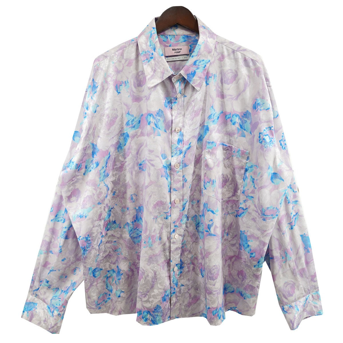 Martine rose(マーティンローズ) 22AW Floral Shirt フローラル ジャガード シャツ マルチカラー サイズ  16｜【公式】カインドオルオンライン ブランド古着・中古通販【kindal】