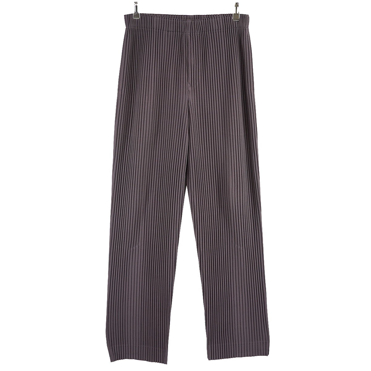 HOMME PLISSE ISSEY MIYAKE(イッセイミヤケオムプリッセ) PLEATS BOTTOMS 1 裾 ベント スリット プリーツ  パンツ 定価39600円 HP43JF136 スレートバイオレット サイズ 1｜【公式】カインドオルオンライン ブランド古着・中古通販【kindal】