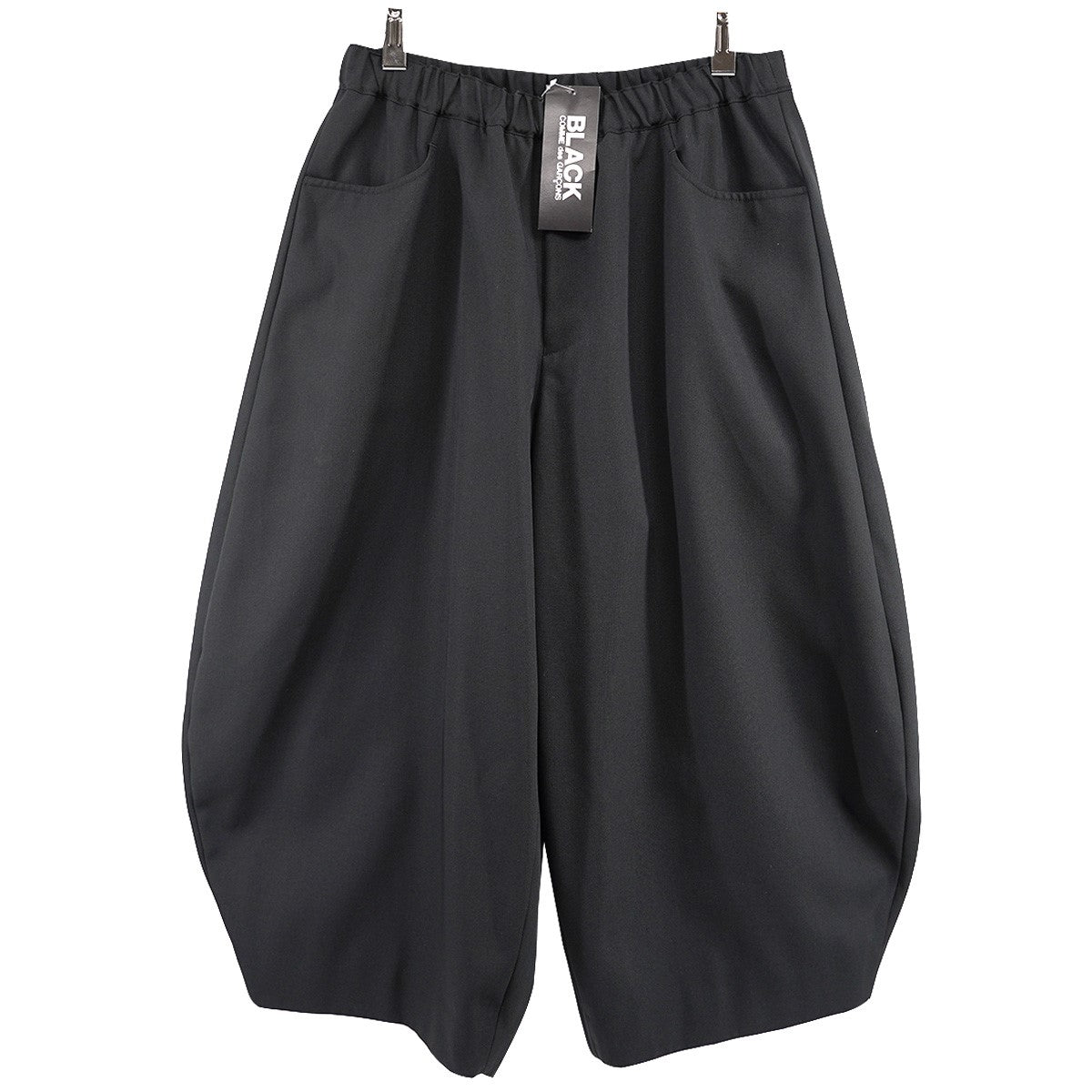 BLACK COMME des GARCONS(ブラックコムデギャルソン) 24SS バックギャバジン パンツ 1M-P008 定価51700円  ブラック サイズ M｜【公式】カインドオルオンライン ブランド古着・中古通販【kindal】