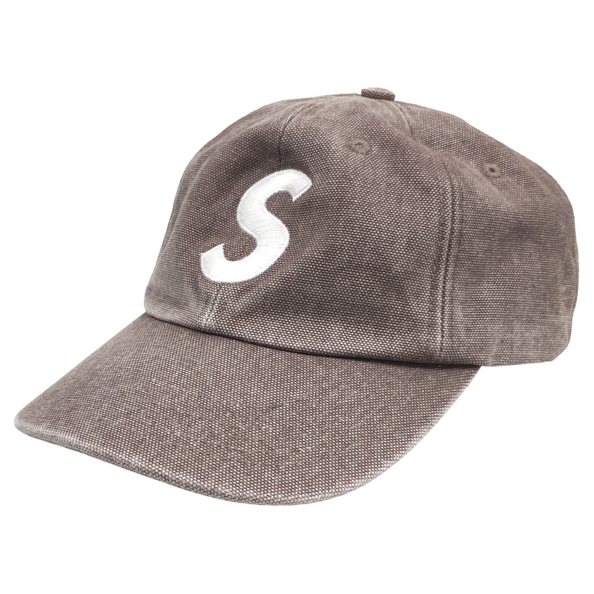 Supreme(シュプリーム) 24AW Pigment S Logo 6-Panel ピグメント加工 Sロゴキャップ カーキ 実物(若干  ブラウン調)｜【公式】カインドオルオンライン ブランド古着・中古通販【kindal】