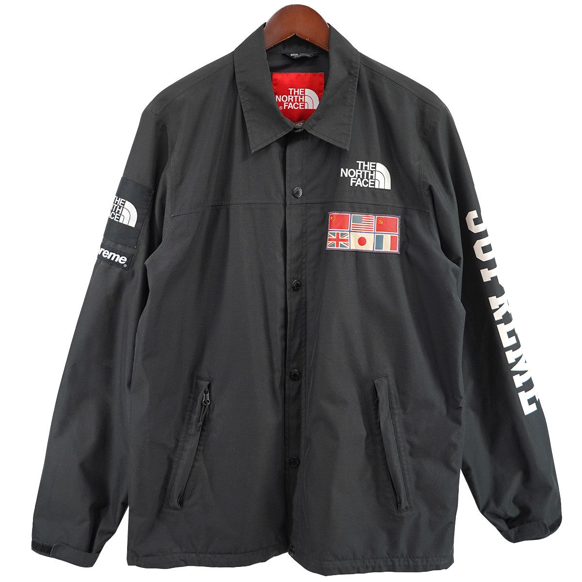 Supreme×THE NORTH FACE 14SS Expedition Coach Jacket ロゴ エクペディション コーチジャケット  NP01440 ブラック サイズ M｜【公式】カインドオルオンライン ブランド古着・中古通販【kindal】