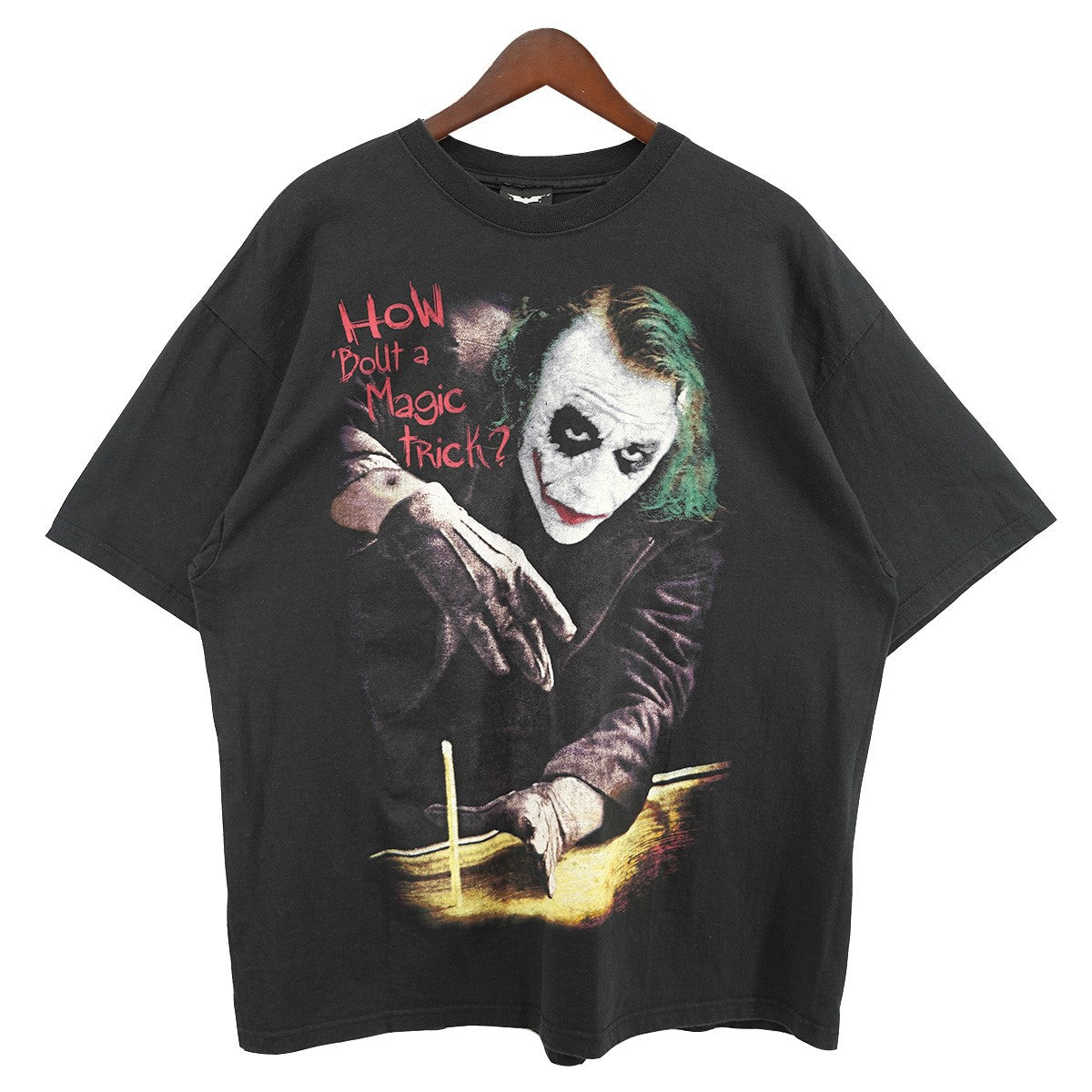 VINTAGE(ヴィンテージ) THE DARK NIGHT JOKER バットマン ダークナイト ジョーカー Tシャツ ブラック サイズ  サイズ表記無し (L,XL相当)｜【公式】カインドオルオンライン ブランド古着・中古通販【kindal】