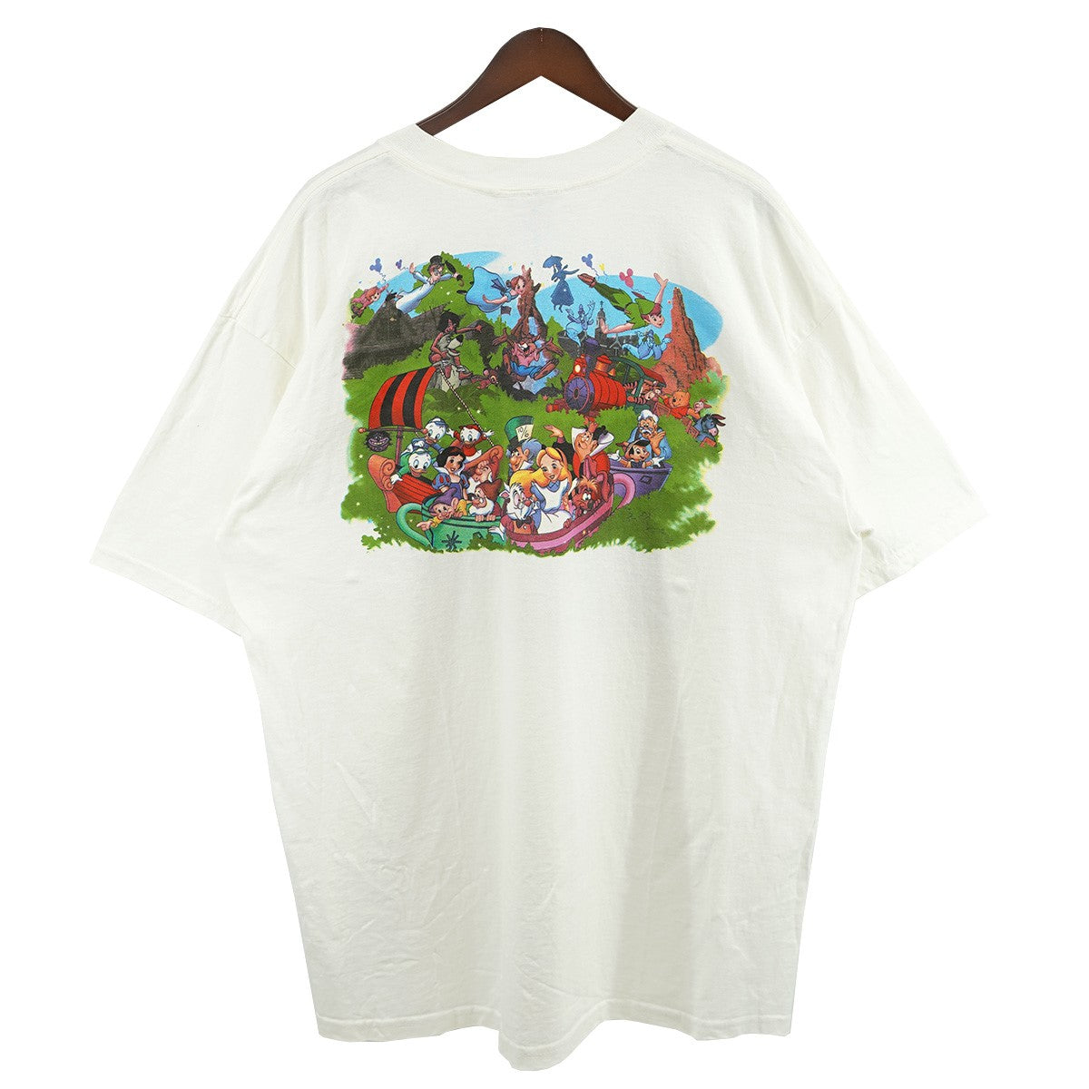 VINTAGE 古着・中古 90s Walt Disney World Magic Kingdom T ディズニー Tシャツ
