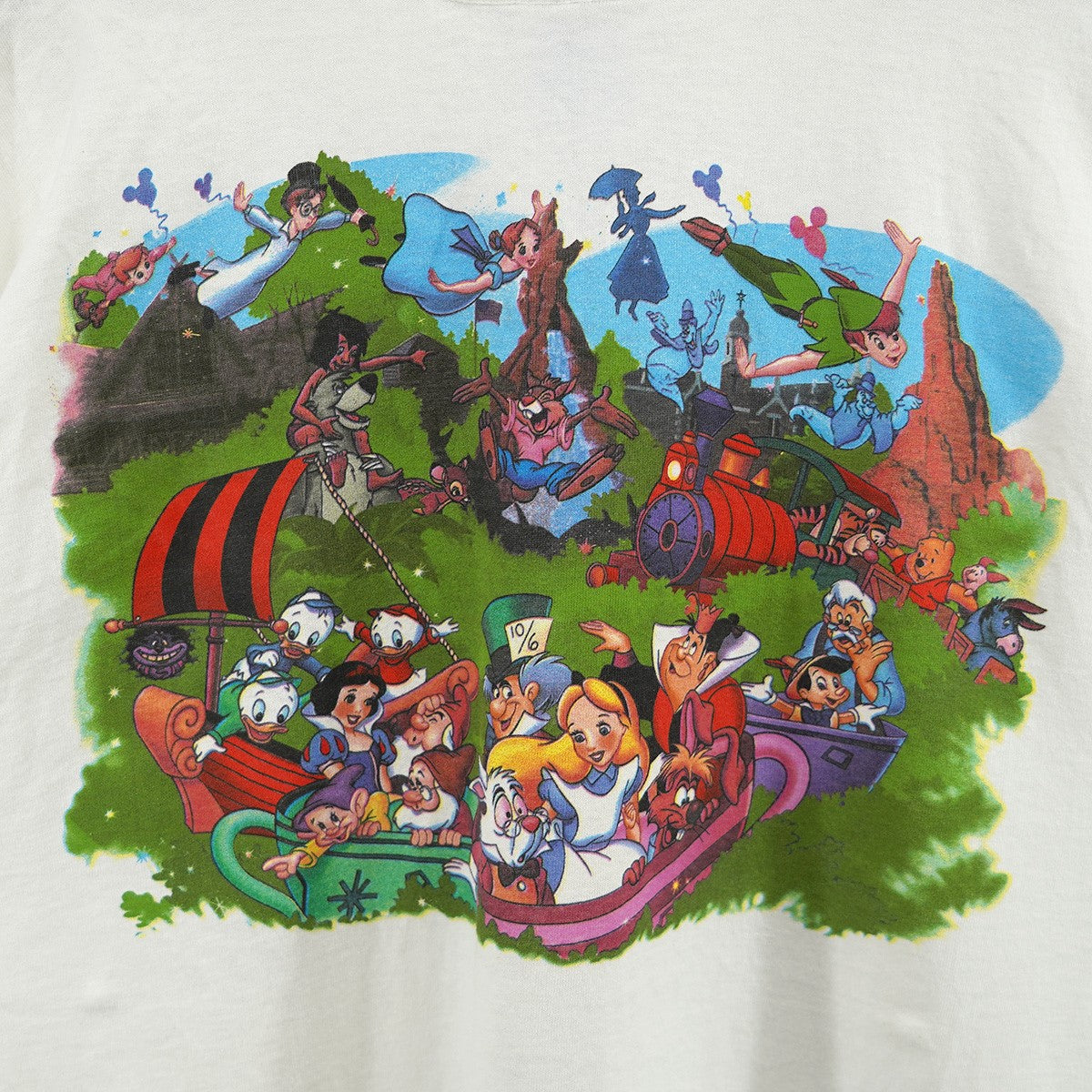 VINTAGE 古着・中古 90s Walt Disney World Magic Kingdom T ディズニー Tシャツ