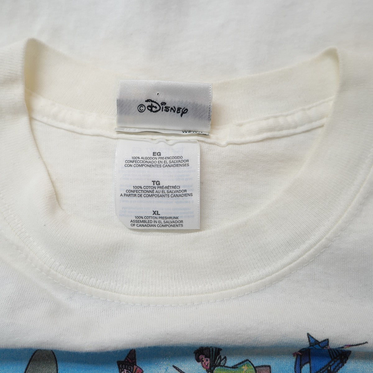 VINTAGE 古着・中古 90s Walt Disney World Magic Kingdom T ディズニー Tシャツ
