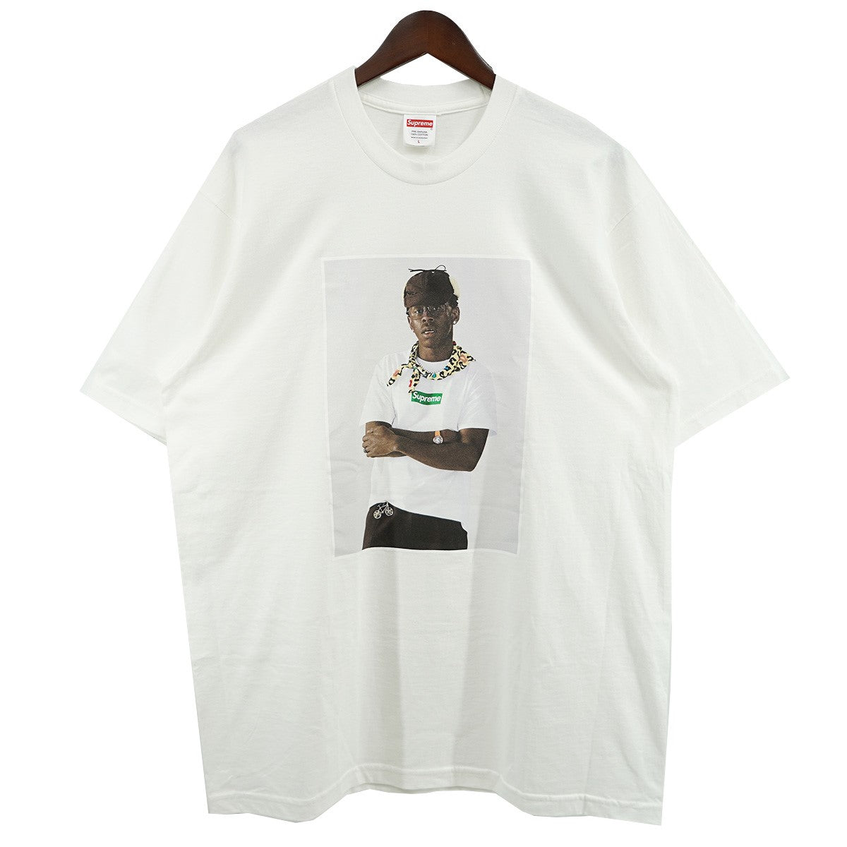 Supreme(シュプリーム) 24AW Tyler The Creator Tee タイラーザクリエイター フォト ロゴ Tシャツ ホワイト サイズ  L｜【公式】カインドオルオンライン ブランド古着・中古通販【kindal】