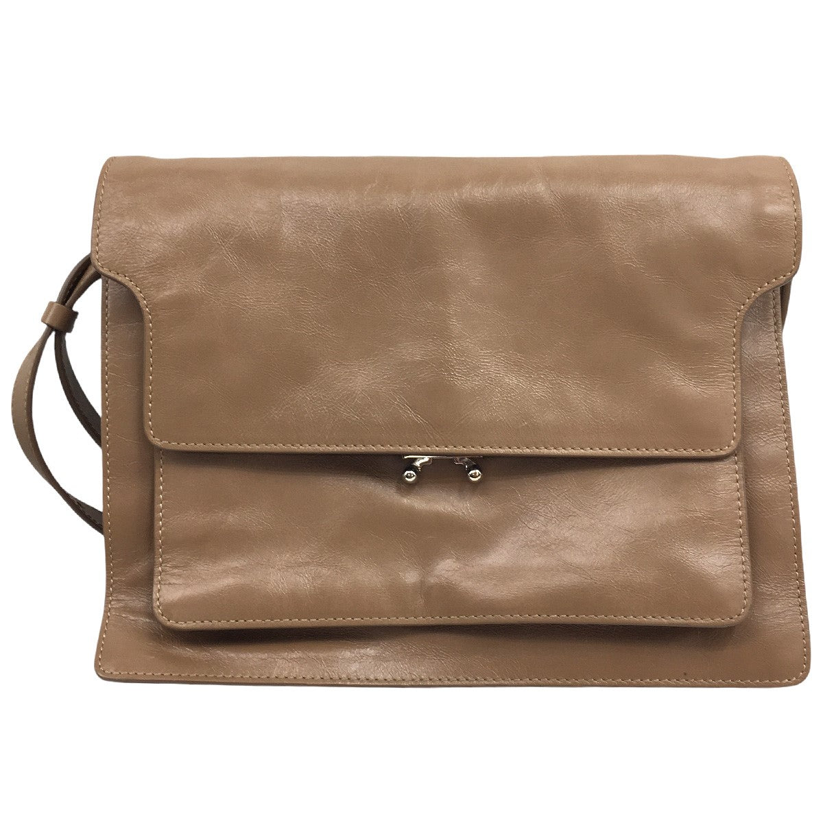 MARNI(マルニ) Trunk Soft トランクソフト レザーショルダーバッグ 