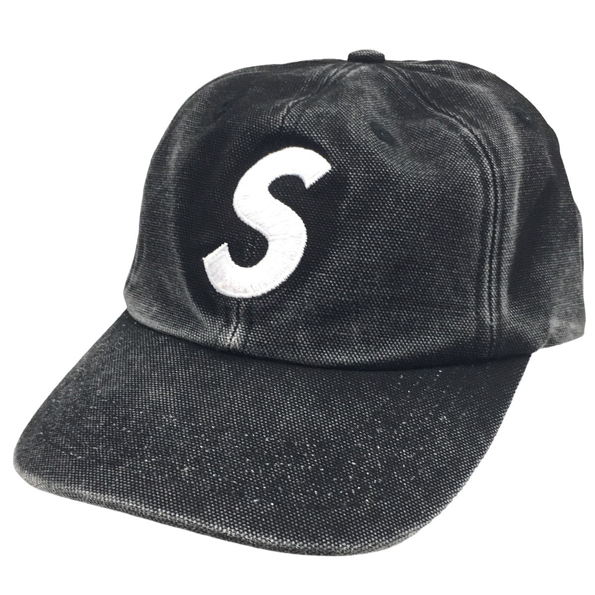 Supreme(シュプリーム) 24AW Pigment S Logo 6-Panel ピグメント加工 Sロゴキャップ  ブラック｜【公式】カインドオルオンライン ブランド古着・中古通販【kindal】