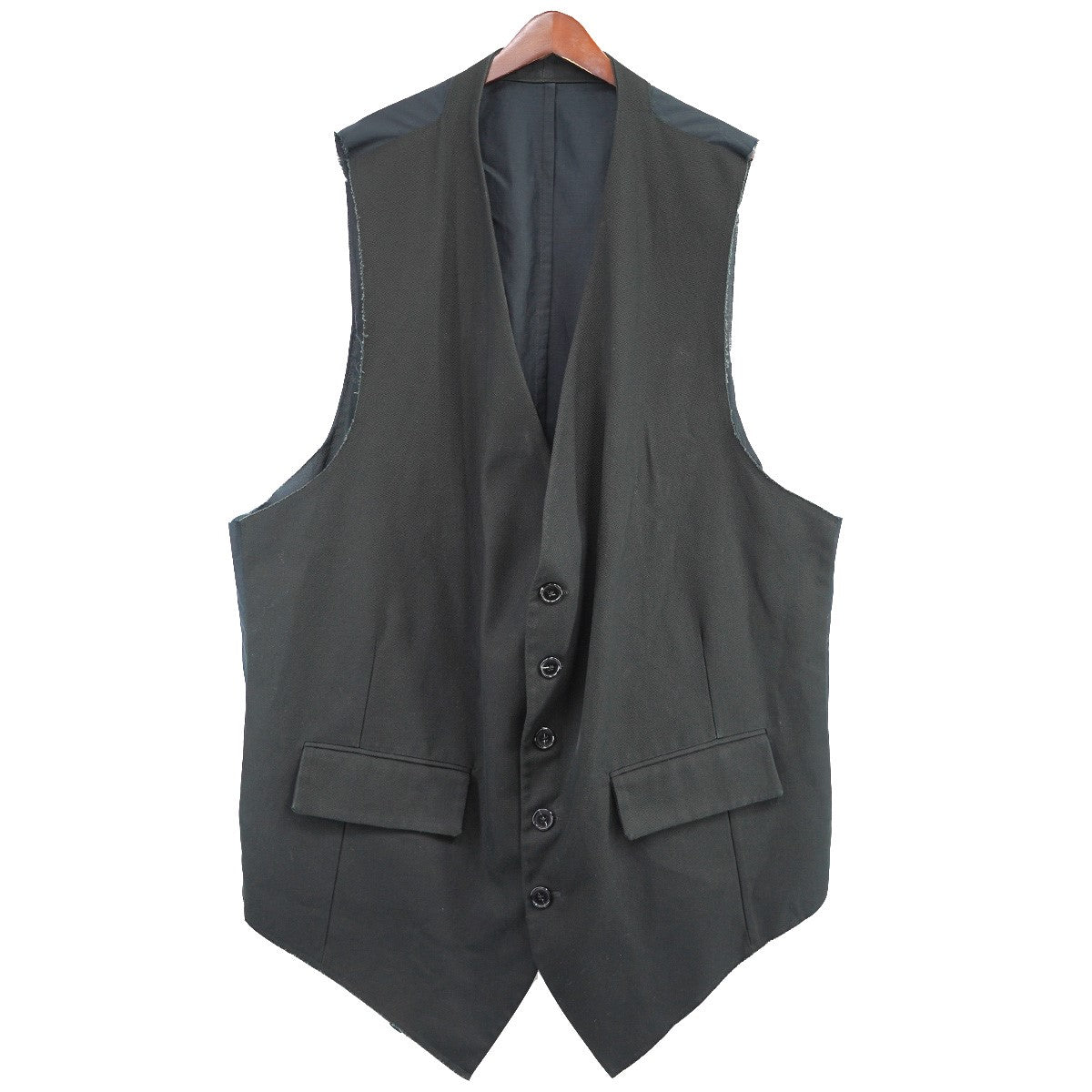 RAF SIMONS(ラフシモンズ) 21SS Oversized tailored gilet オーバーサイズ テーラード ジレ ベスト  211-M761 ブラック サイズ 46｜【公式】カインドオルオンライン ブランド古着・中古通販【kindal】