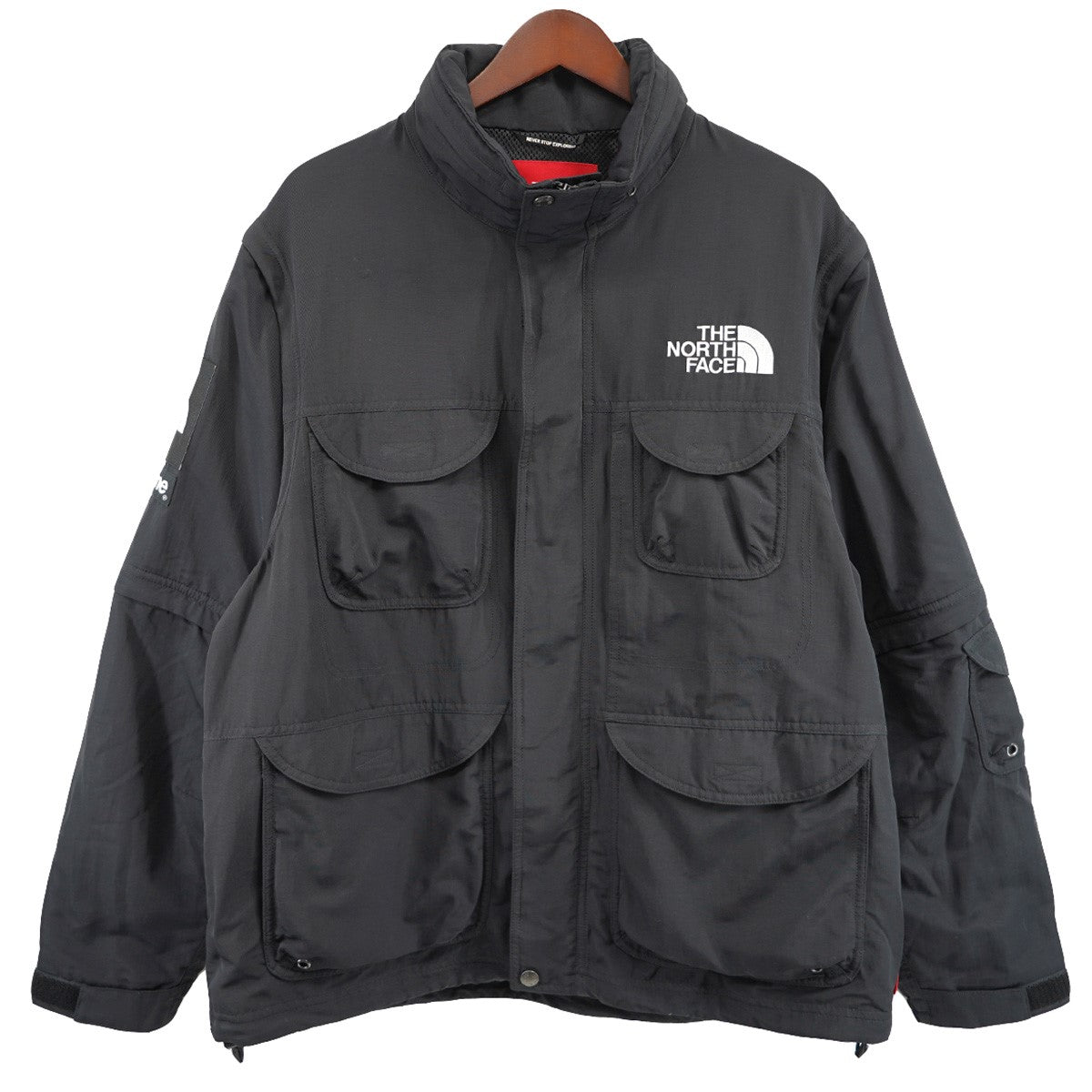 Supreme×THE NORTH FACE 22SS Trekking Convertible Jacket ロゴ トレッキング ジャケット  NP02205I ブラック サイズ L｜【公式】カインドオルオンライン ブランド古着・中古通販【kindal】