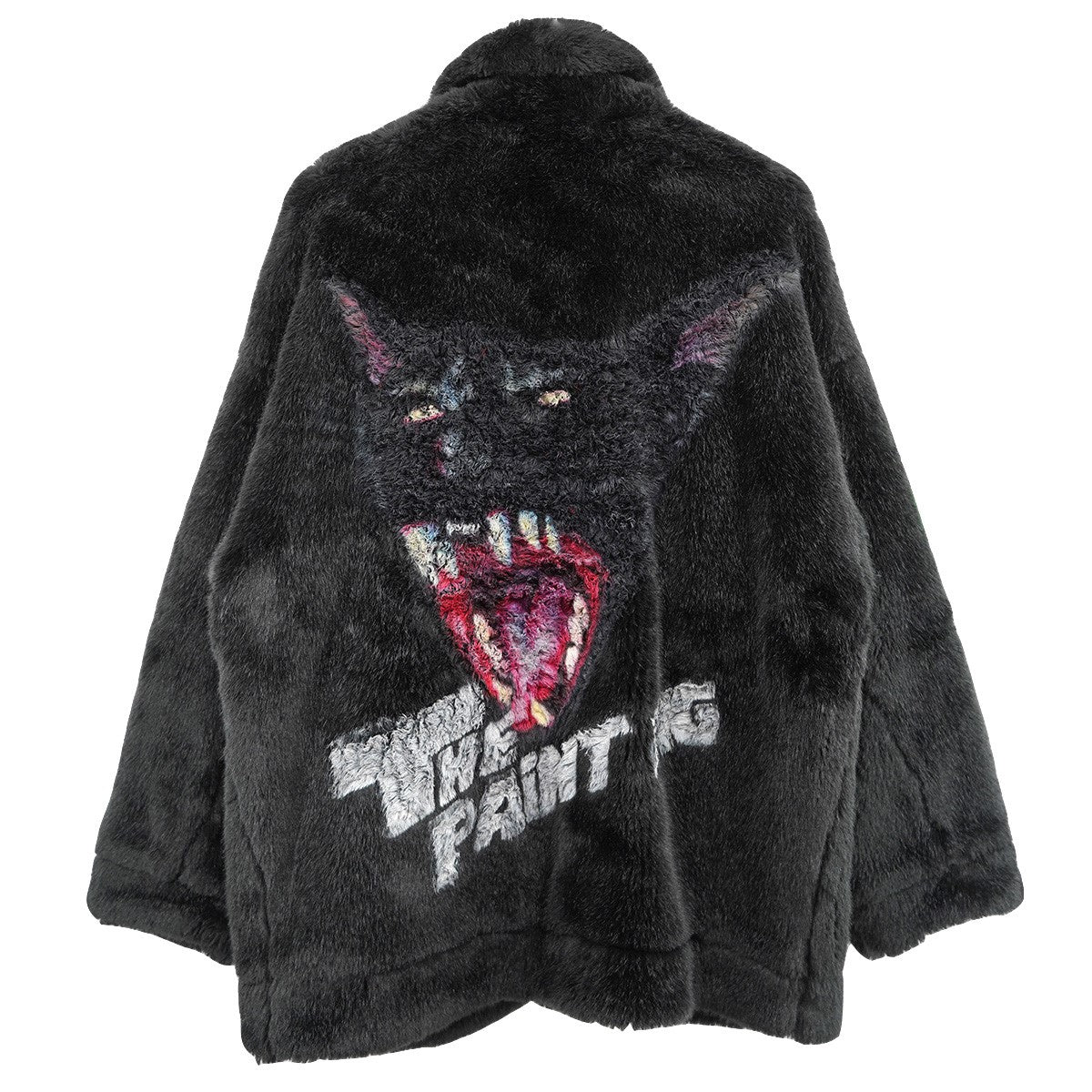 doublet(ダブレット) HAND-PAINTED FUR JACKET ハンドペイント ファー ジャケット 19AW08BL90 ブラック  サイズ M｜【公式】カインドオルオンライン ブランド古着・中古通販【kindal】