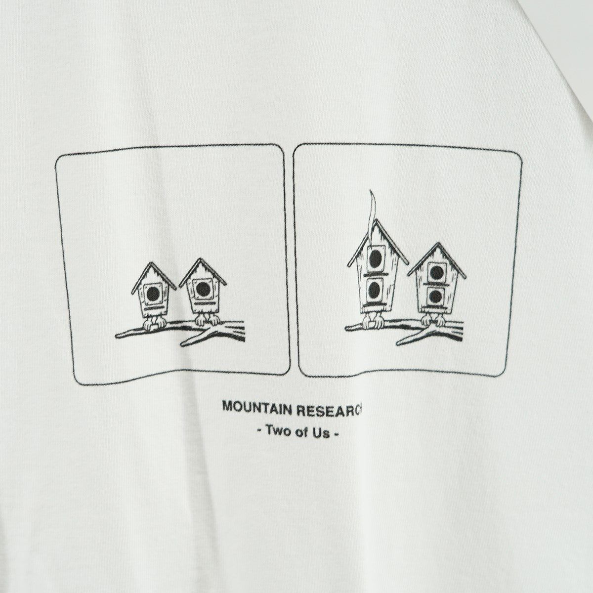 Mountain Research コラボ two of us ロゴ Tシャツ