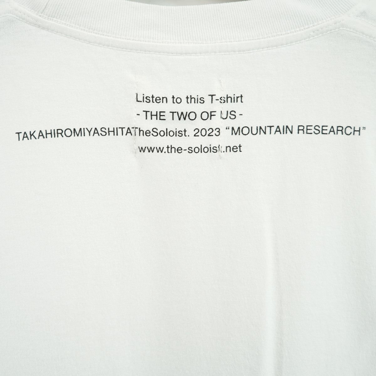 Mountain Research コラボ two of us ロゴ Tシャツ