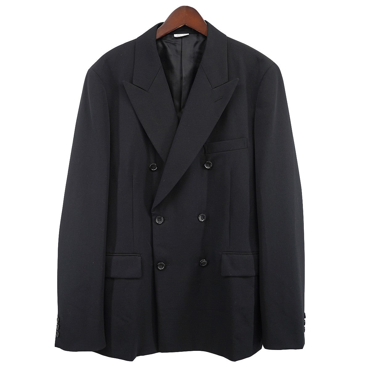 COMME des GARCONS HOMME PLUS(コムデギャルソンオムプリュス) 24AW ダブルテーラードジャケット 定価97900円  PZ-J006 ブラック サイズ L｜【公式】カインドオルオンライン ブランド古着・中古通販【kindal】