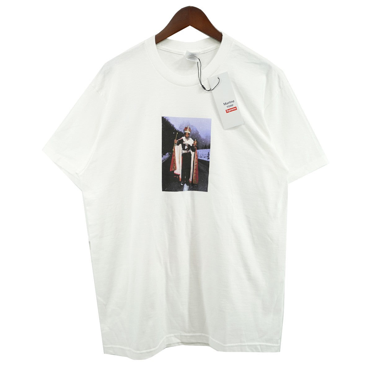 Supreme×MARTINE ROSE 24AW Martine Rose Lee Scratch Perry Tee ロゴ Tシャツ ホワイト  サイズ M｜【公式】カインドオルオンライン ブランド古着・中古通販【kindal】