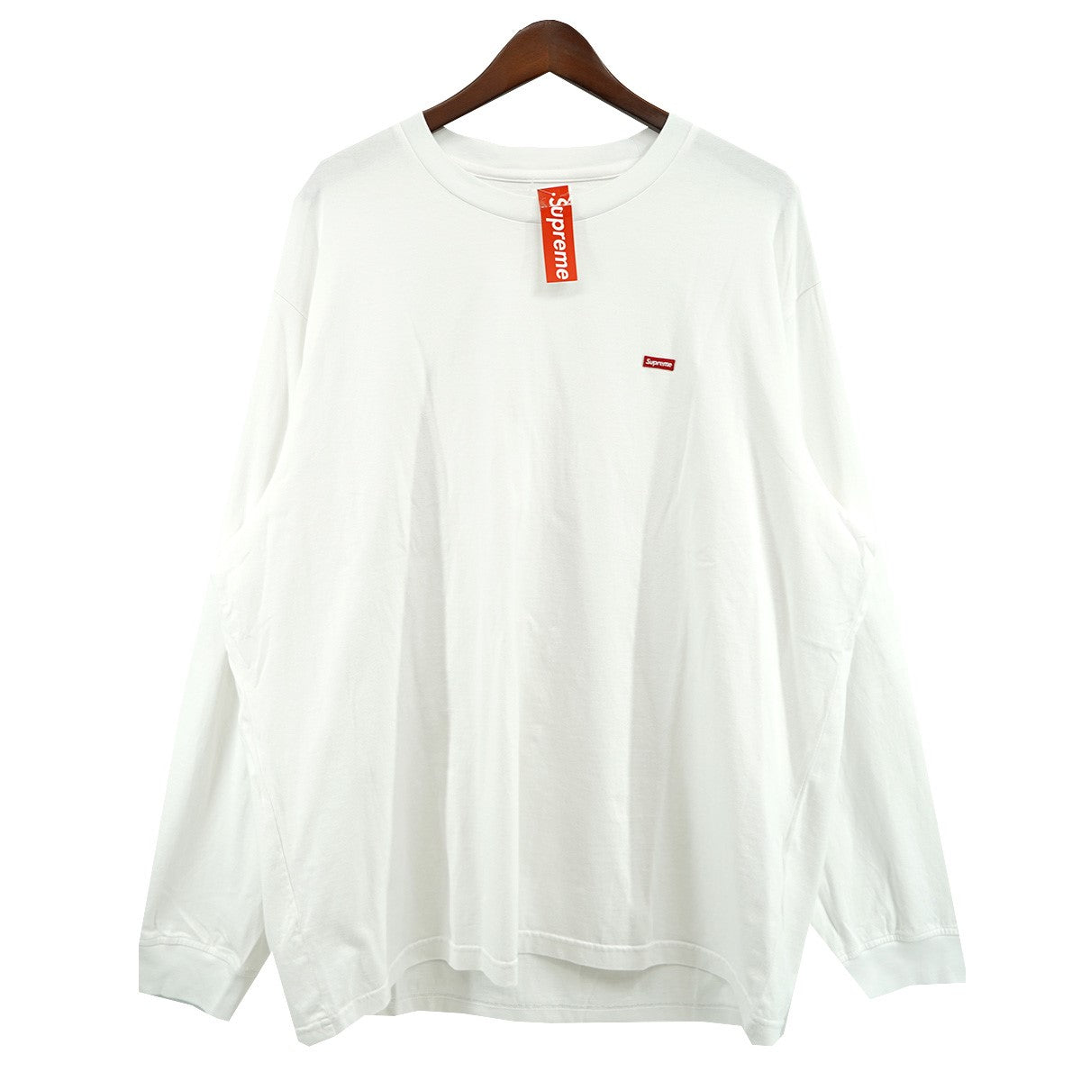 Supreme(シュプリーム) Small Box L／S Tee スモールボックスロゴ ロンT 長袖Tシャツ ホワイト サイズ  XL｜【公式】カインドオルオンライン ブランド古着・中古通販【kindal】