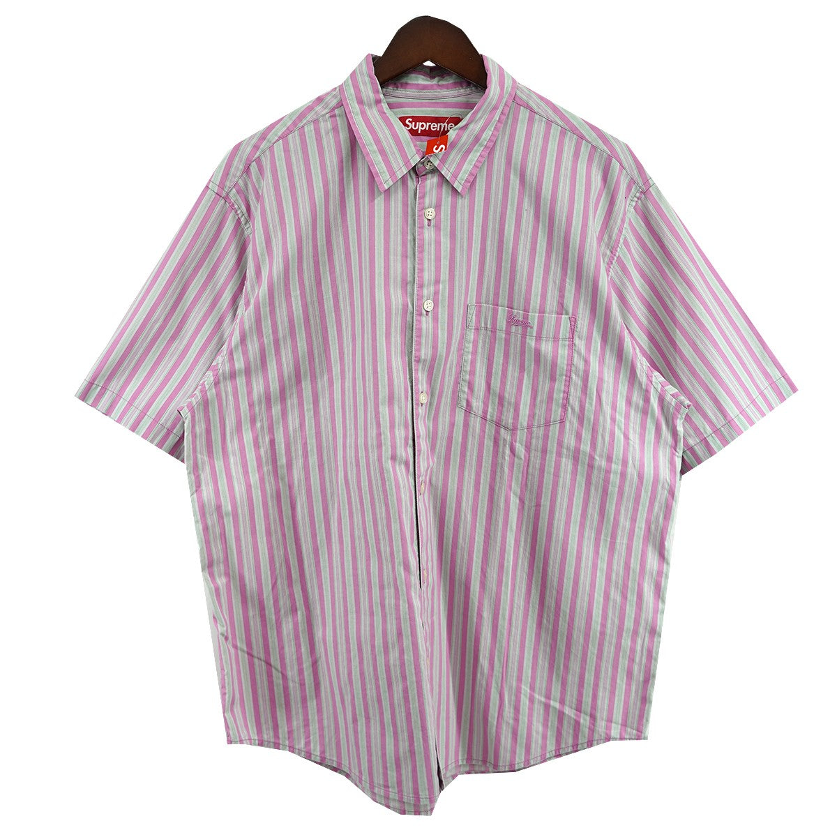 【メーカー直売】 Multi Fit Loose 24SS Supreme(シュプリーム) Stripe Shirt S／S トップス