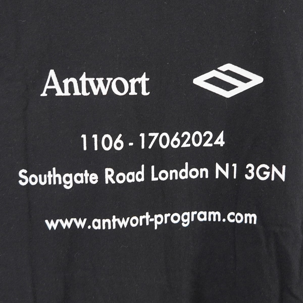 24SS バックロゴ ワイド Tシャツ