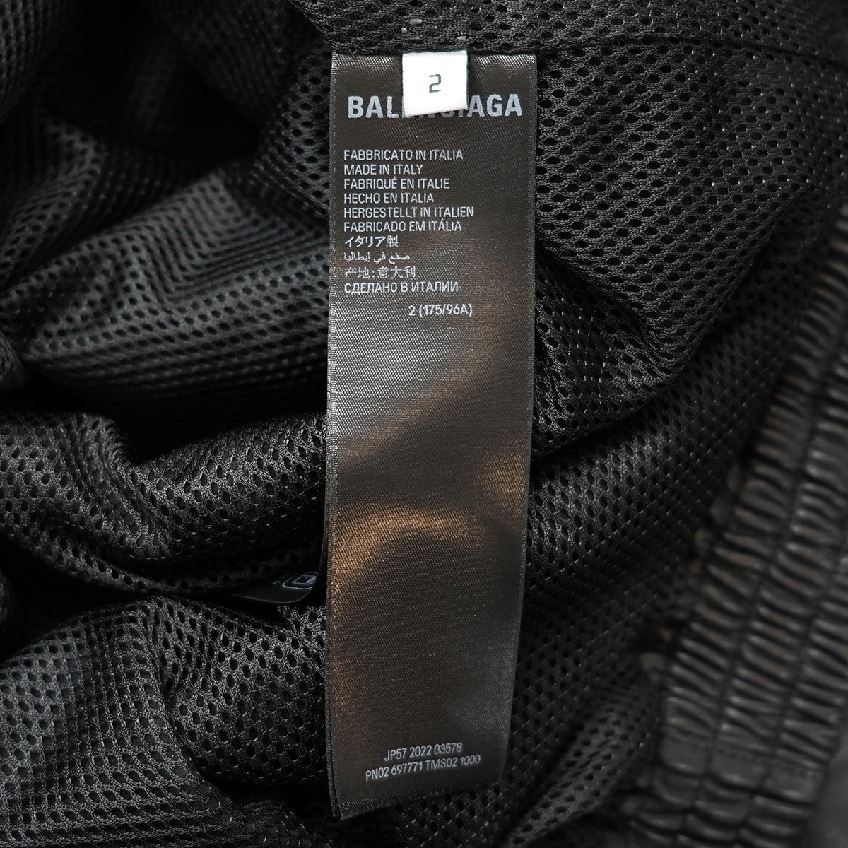 3B SPORTS ICON TRACKSUIT JACKETオーバーサイズ スポーツ ロゴ アイコン トラックスーツ レザージャケット ブルゾン