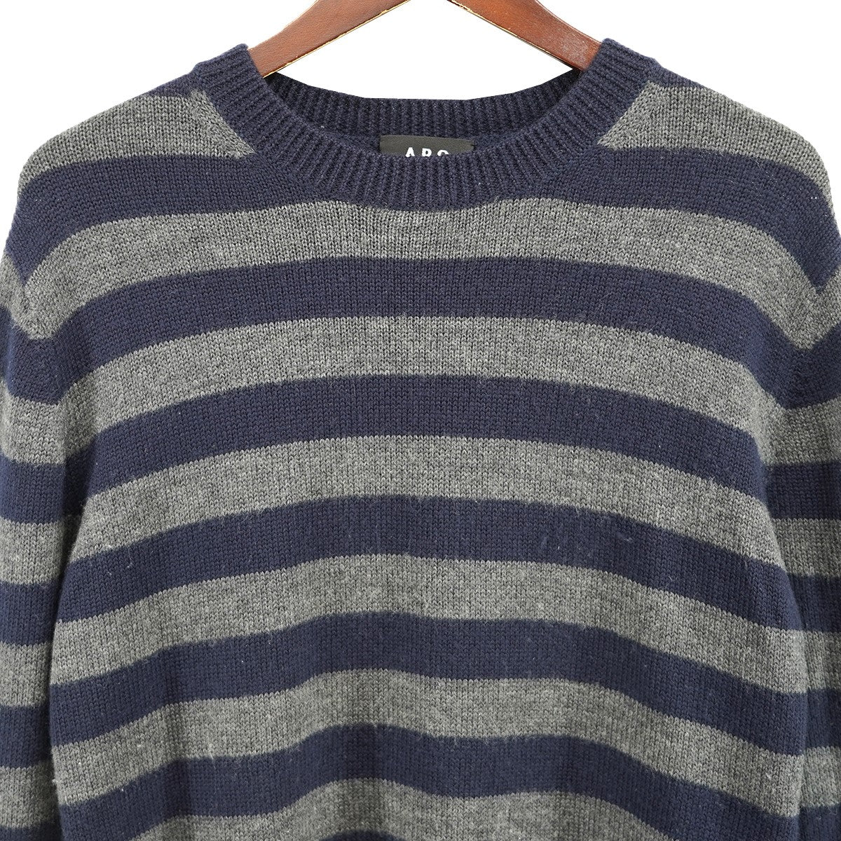 A.P.C. ボーダーニット セーター 古着・中古-3枚目のアイテム画像