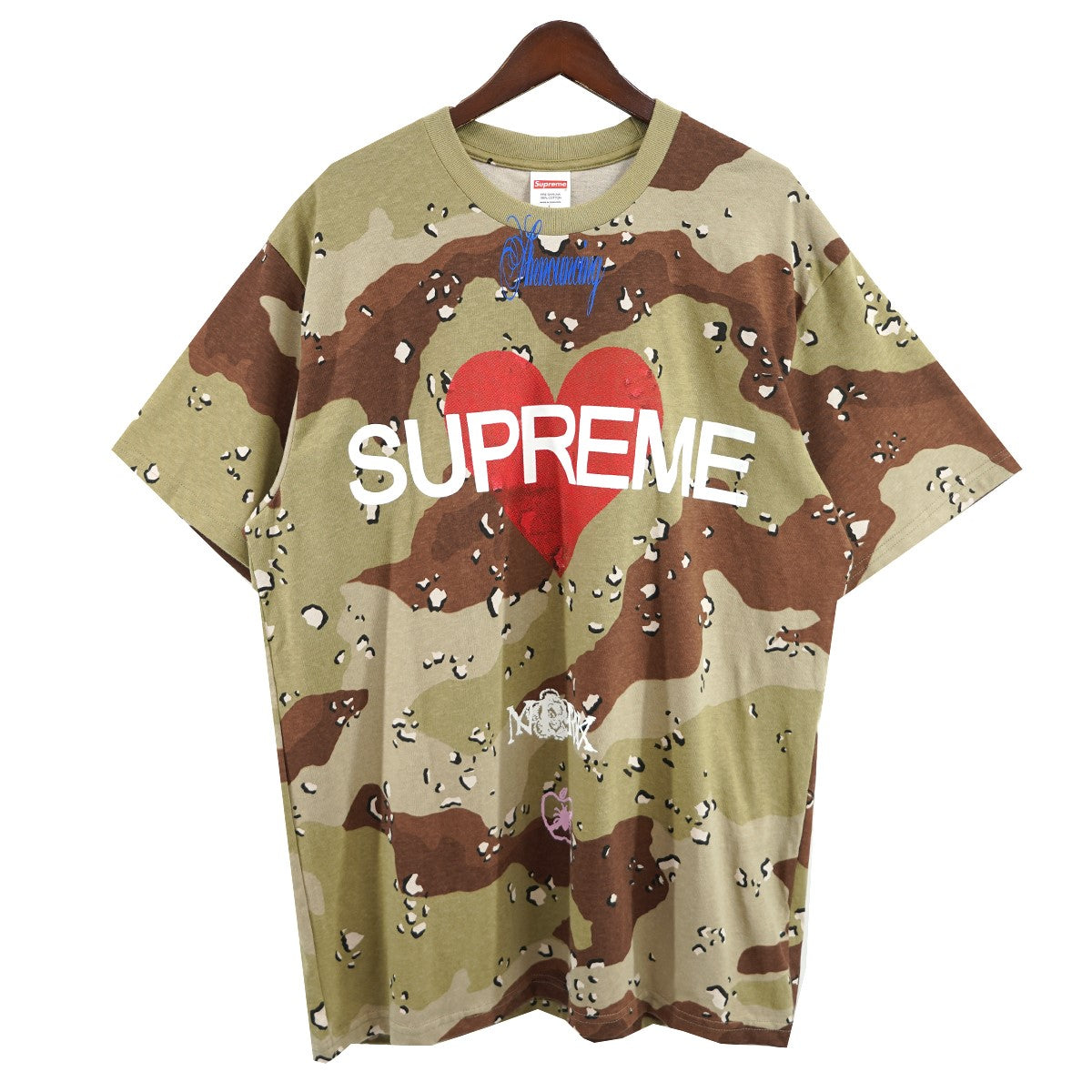 Supreme(シュプリーム) 25SS Announcing Tee ハート ロゴ