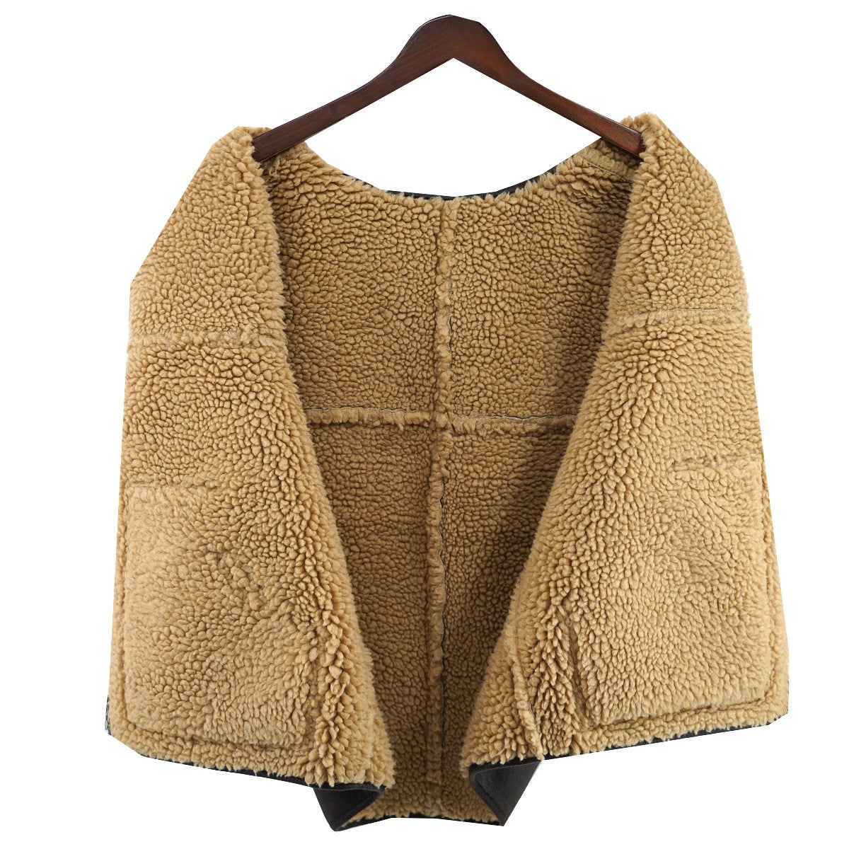 24AW Reversible Faux Shearling Work Vestリバーシブル フェイク シアリング ワーク ベルト