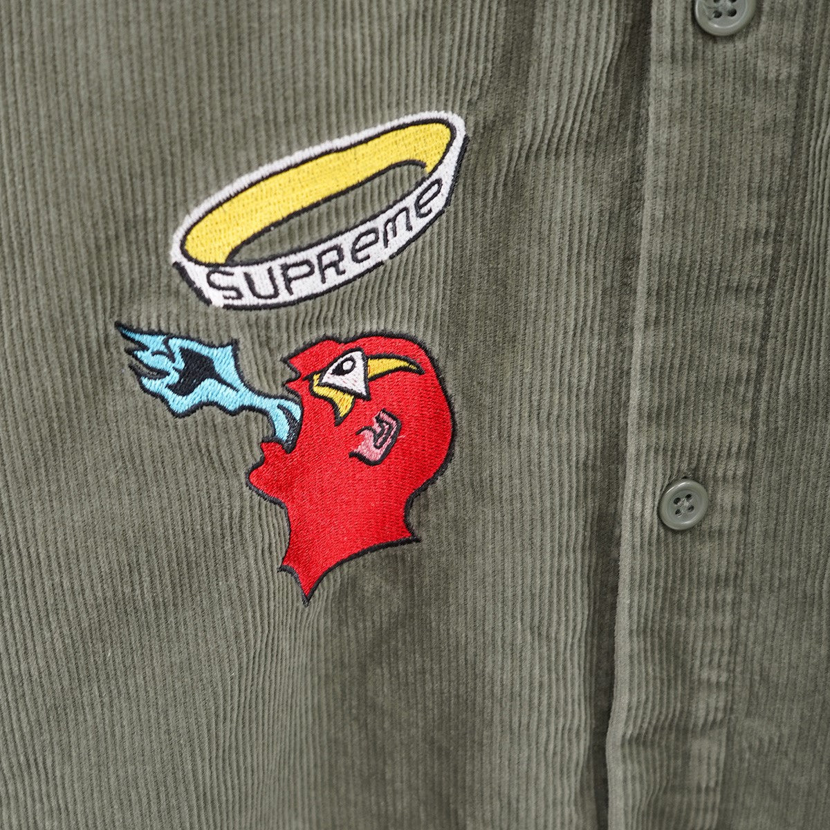 21AW Gonz Corduroy Work Shirtゴンズ コーデュロイ ワークシャツ