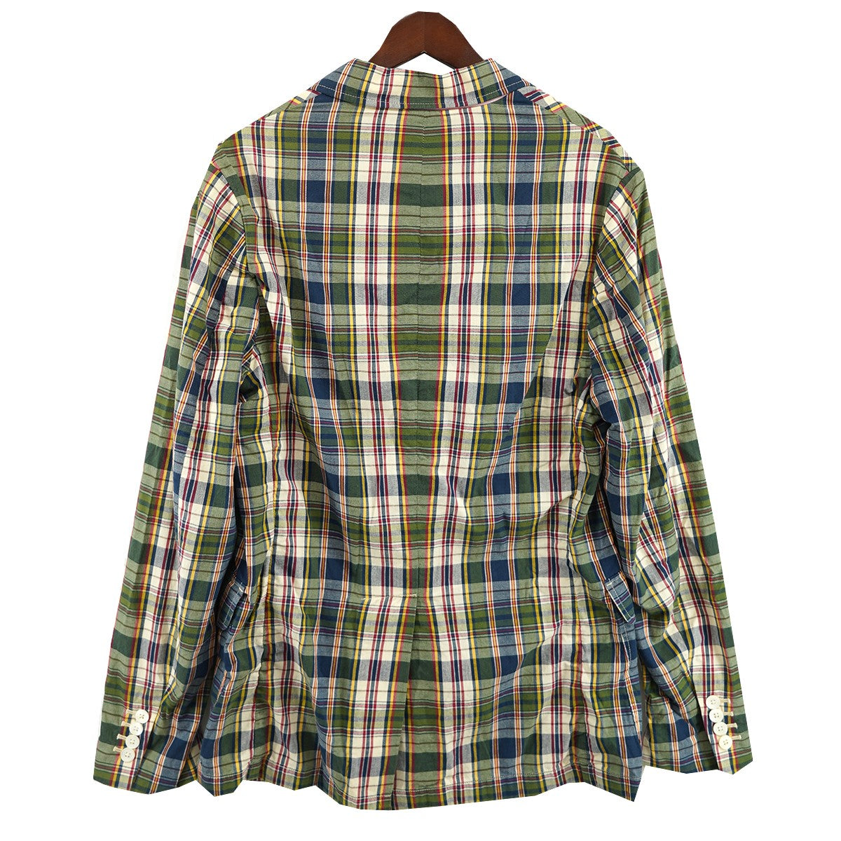 POLO RALPH LAUREN マドラスチェックジャケット 古着・中古-2枚目のアイテム画像