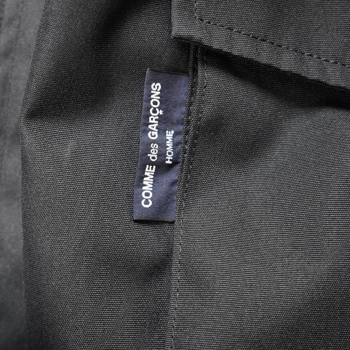 COMME des GARCONS HOMME 23AW ESTER CORDURA OX × MULTIMATERIAL MIX BLOUSONエステルコーデュラオックス×多素材MIX 切替 ブルゾン ジャケット 古着・中古-4枚目のアイテム画像