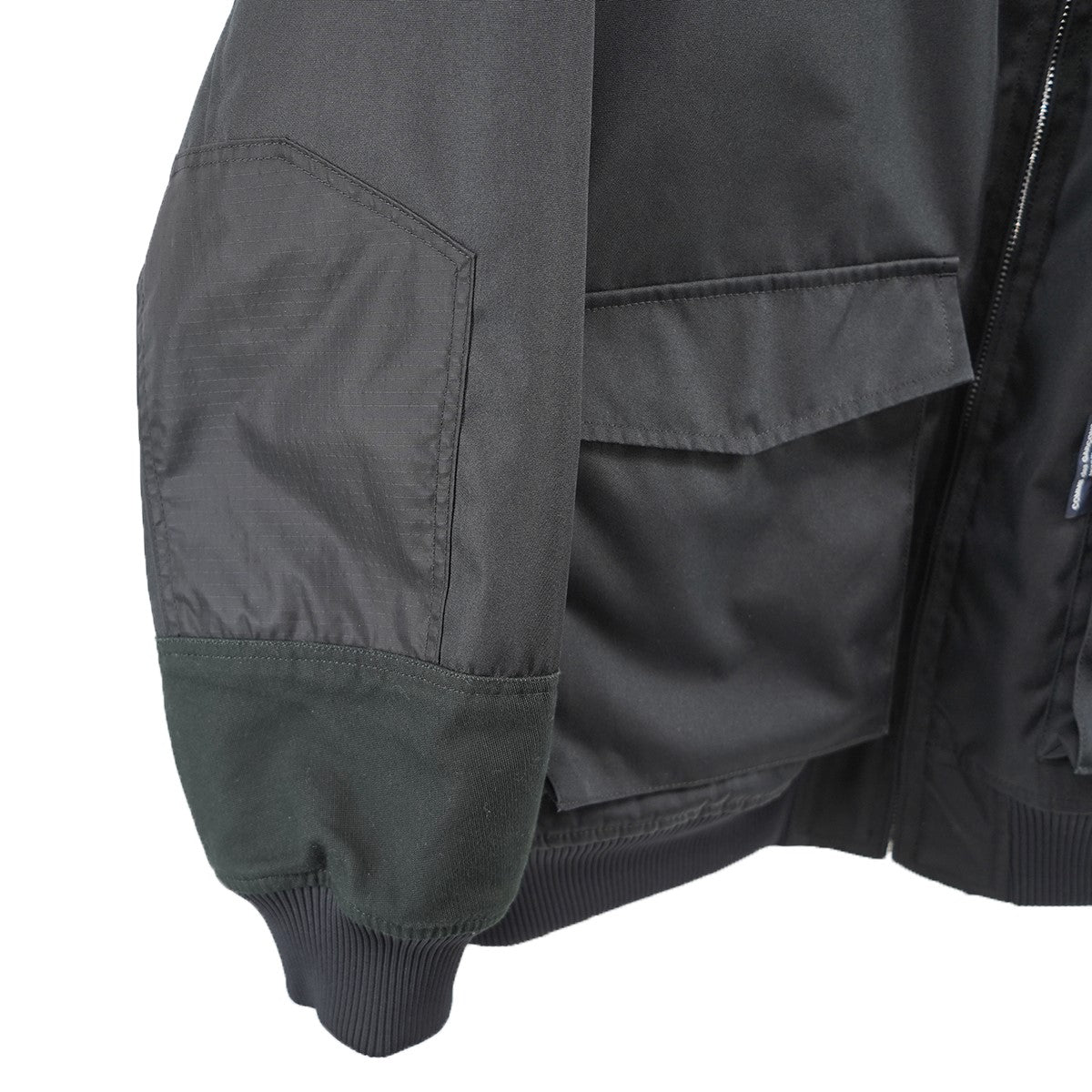 COMME des GARCONS HOMME 23AW ESTER CORDURA OX × MULTIMATERIAL MIX BLOUSONエステルコーデュラオックス×多素材MIX 切替 ブルゾン ジャケット 古着・中古-5枚目のアイテム画像