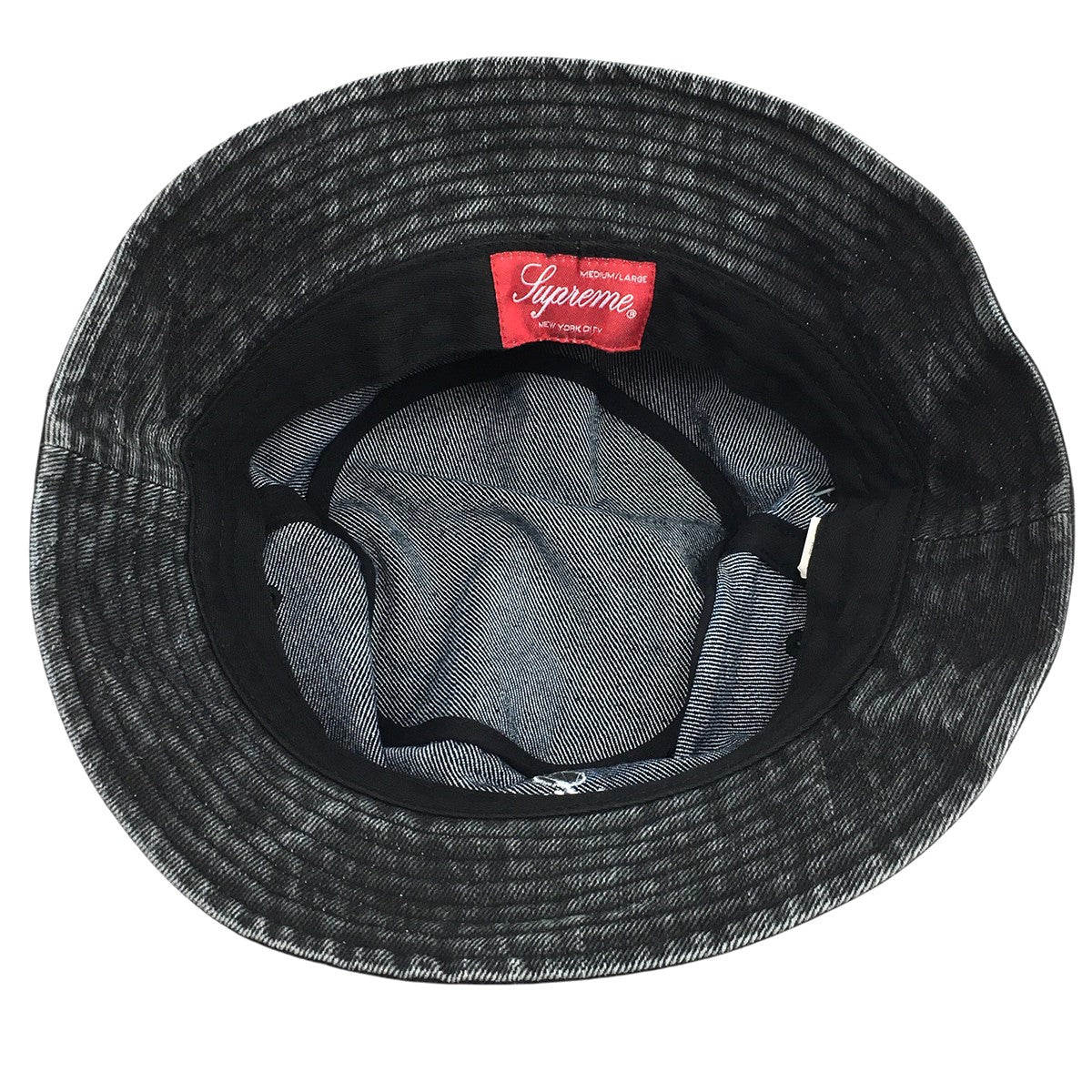 Supreme 24SS Coated Denim Crusherコーテッド 加工 ロゴ デニム クラッシャー ハット 帽子 古着・中古-6枚目のアイテム画像